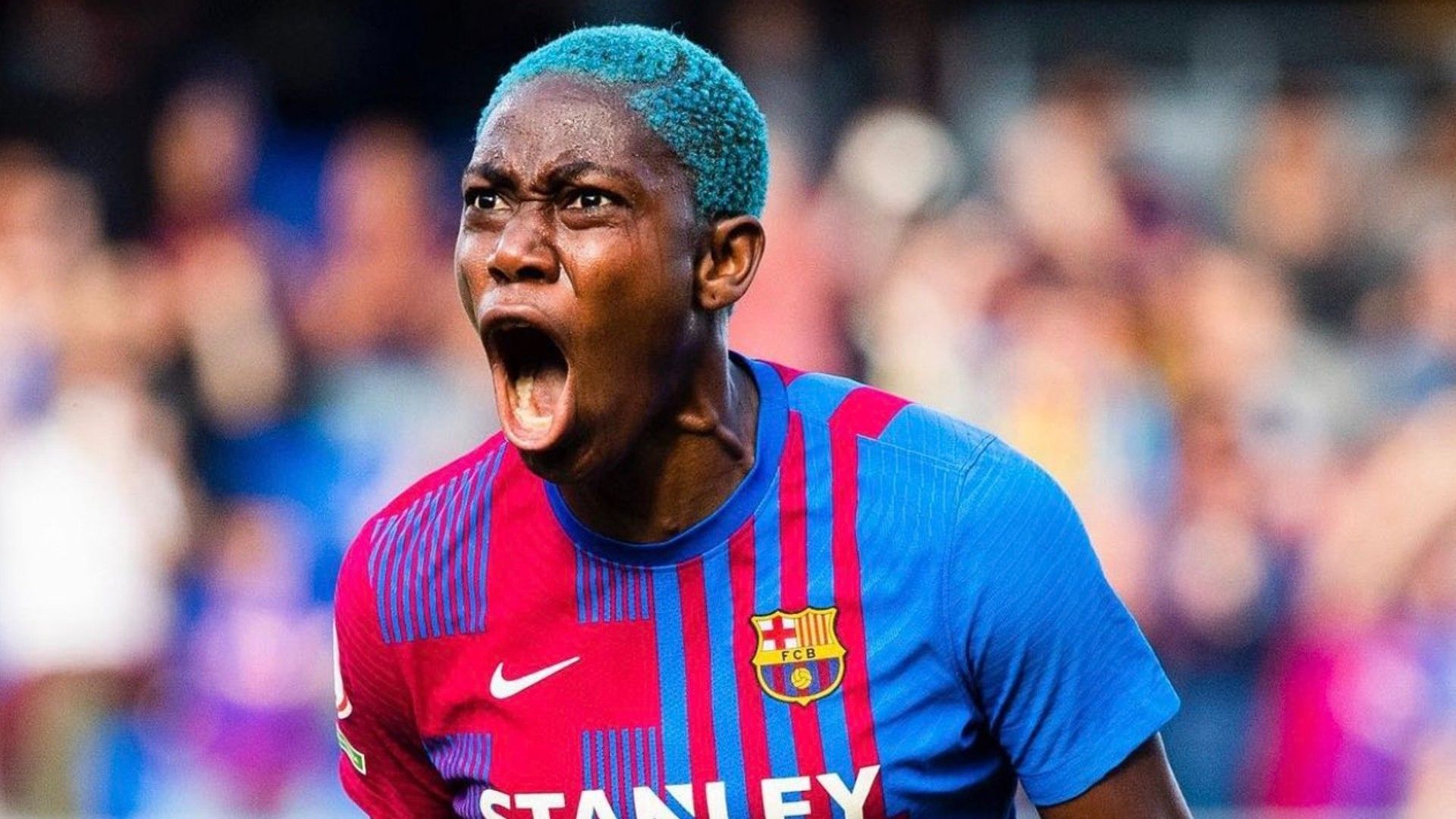 Asisat Oshoala of Nigeria and Barcelona.