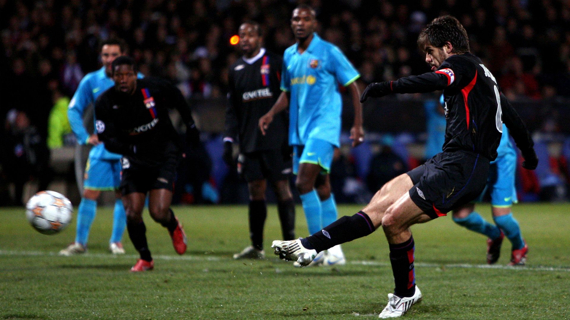 Juniho Olympique Lyon Barcelona Champions 2007