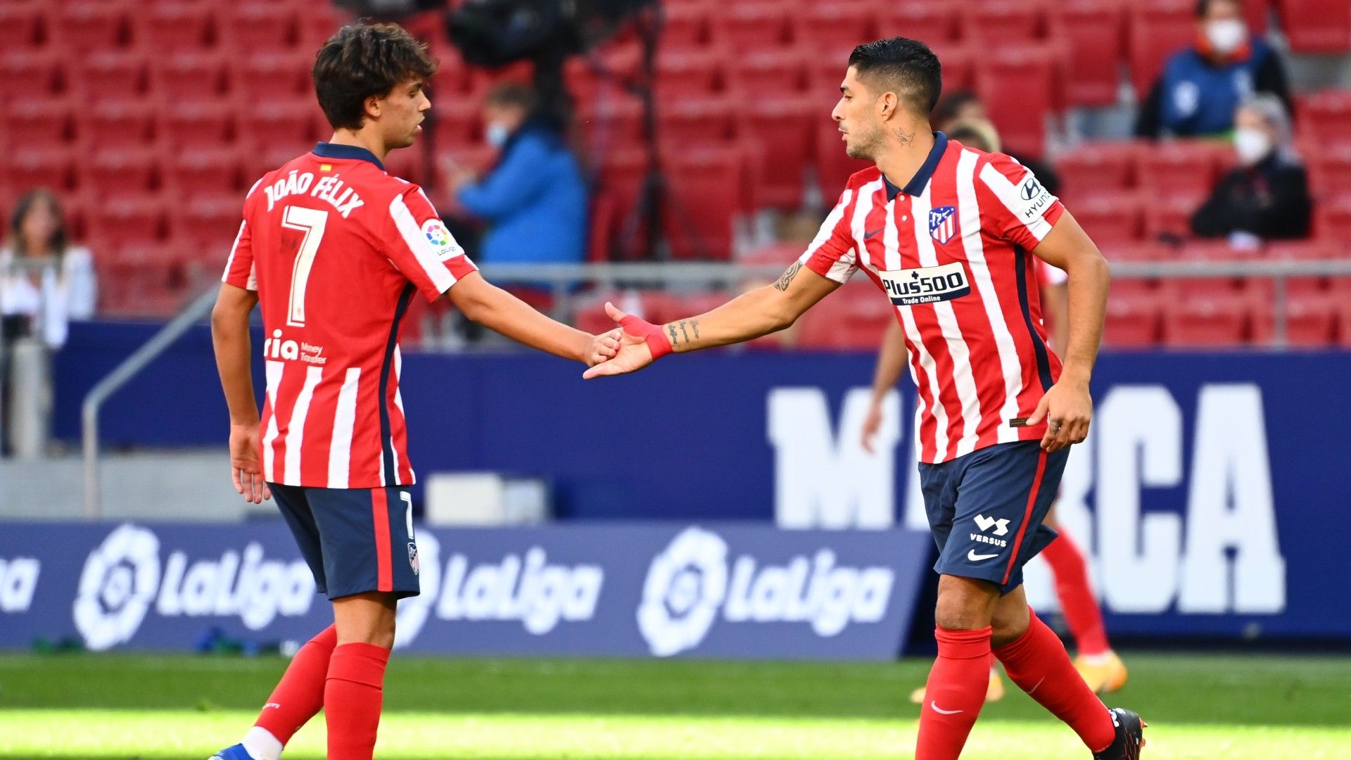 Joao Felix Luis Suarez Atletico Madrid 2020/21