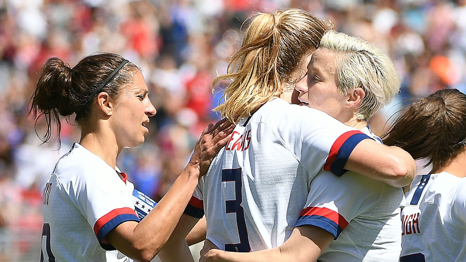 Rapinoe Mewis Lloyd USWNT