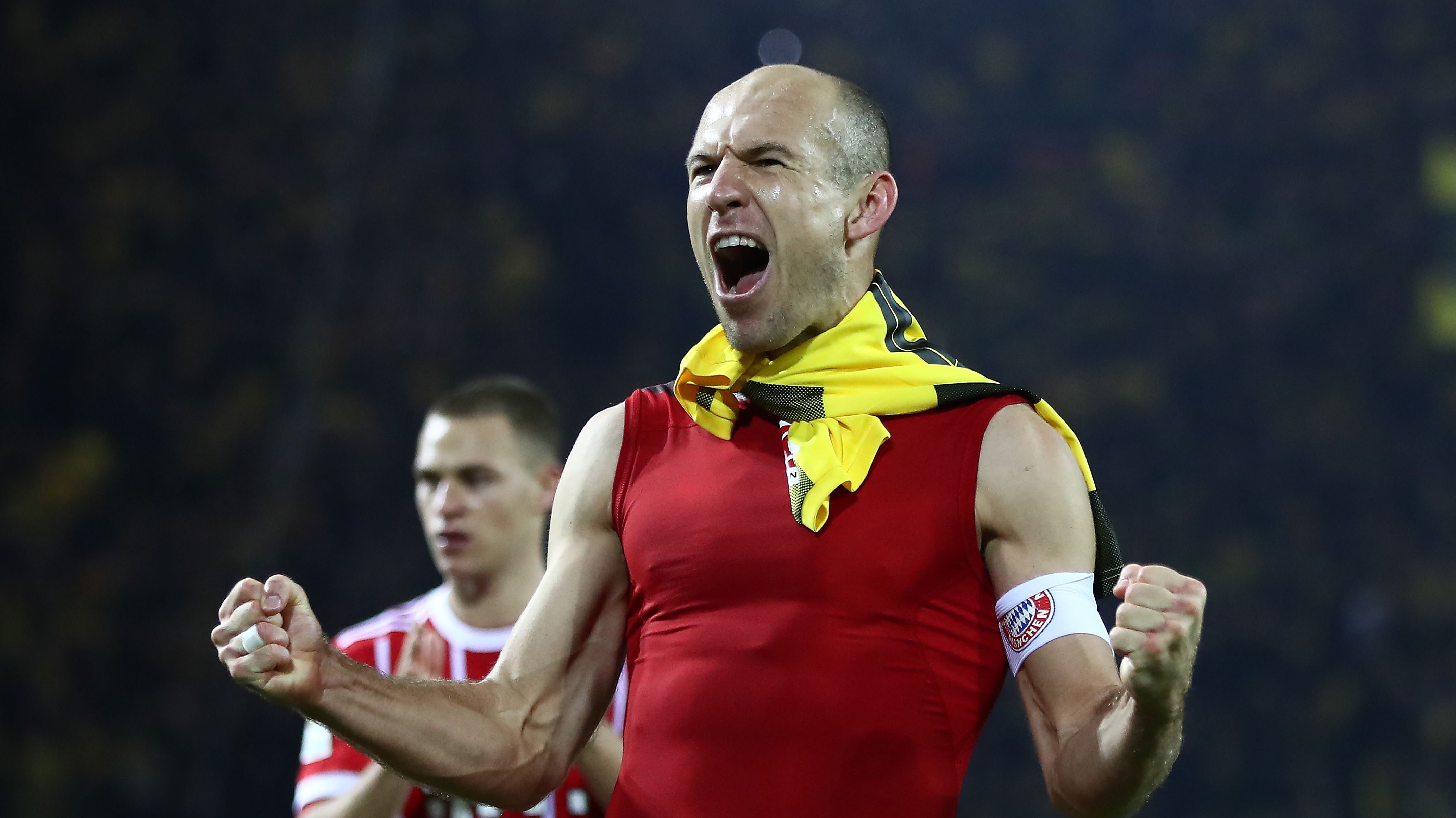 Arjen Robben FC Bayern Borussia Dortmund 20111104