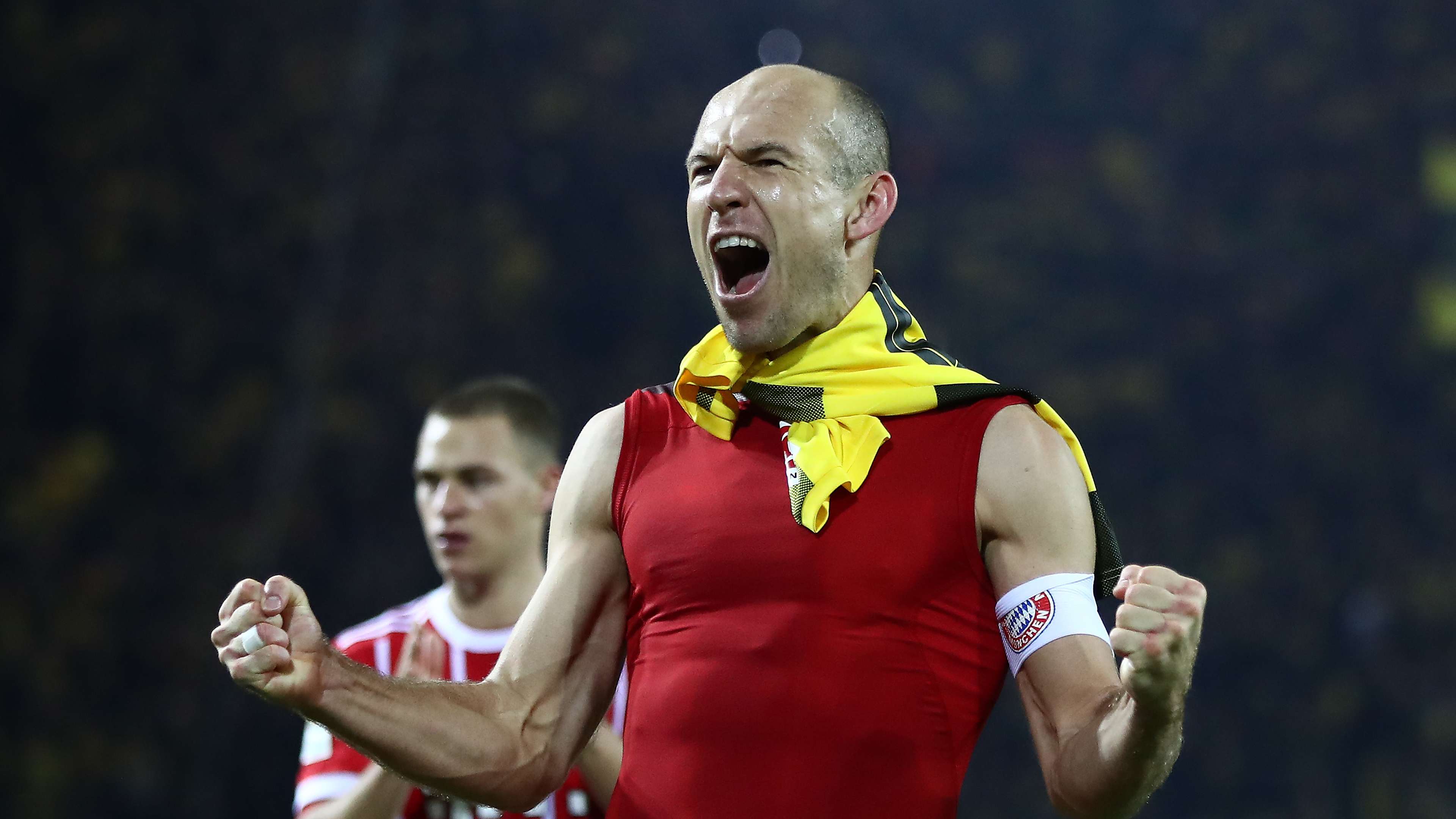 Arjen Robben FC Bayern Borussia Dortmund 20111104