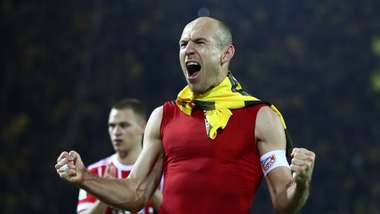 Arjen Robben FC Bayern Borussia Dortmund 20111104