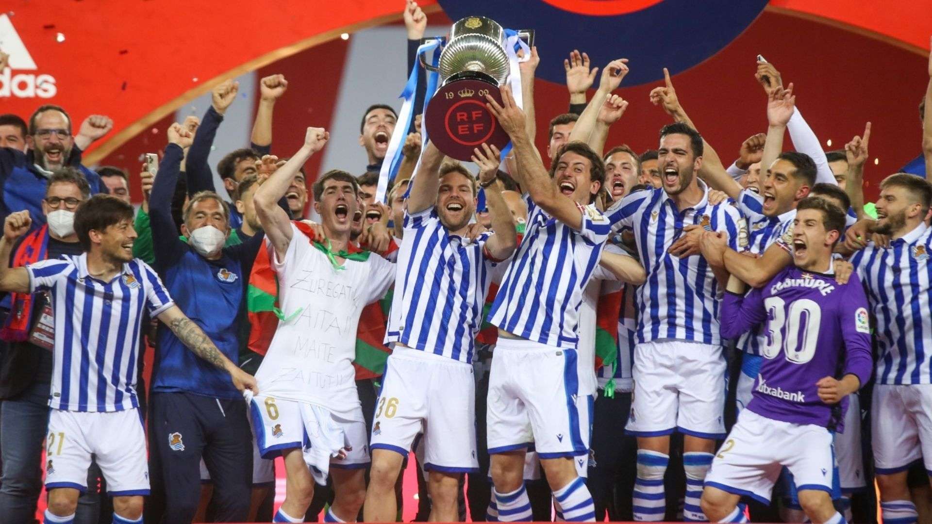 Real Sociedad campeón de la Copa del Rey 03042021