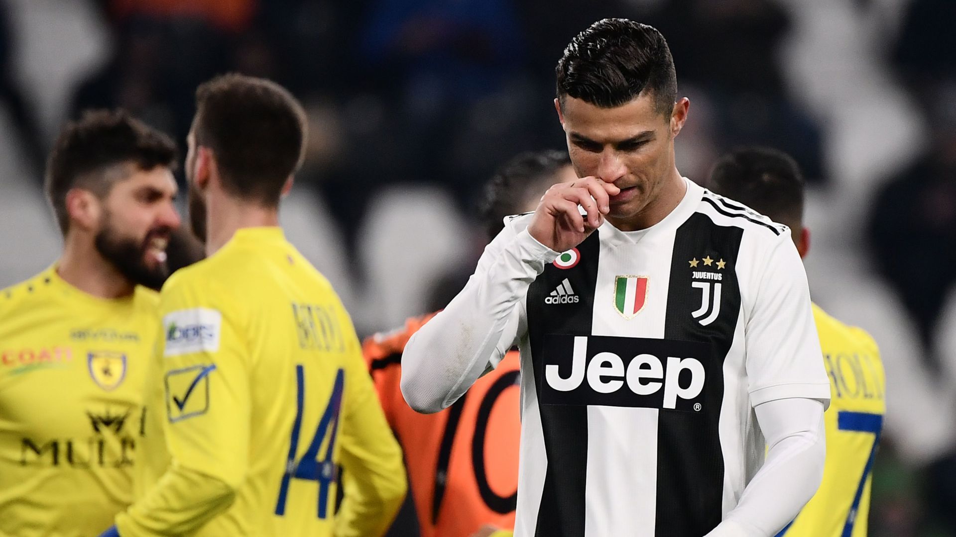 Cristiano Ronaldo Juventus Chievo Serie A