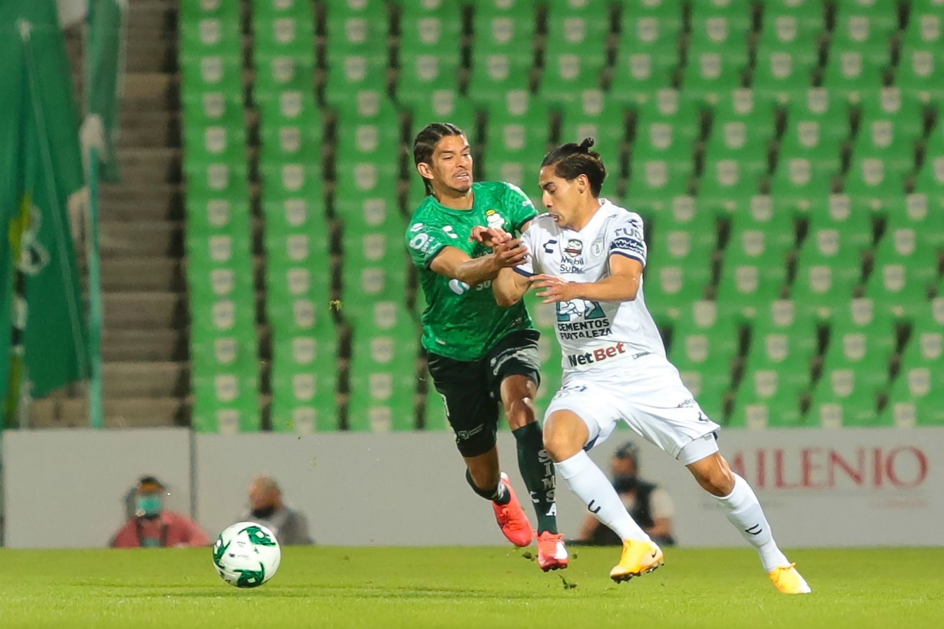 Carlos Orrantia / Erick Aguirre, Santos vs Pachuca, Repechaje, Apertura 2020