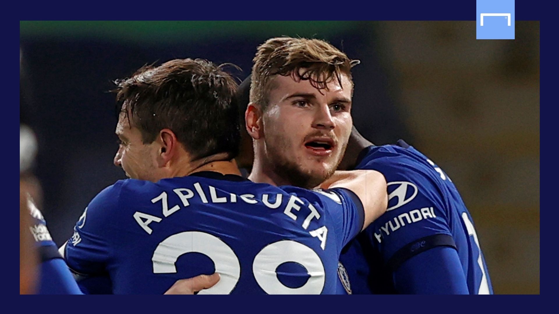 Timo Werner Cesar Azpilicueta Chelsea GFX