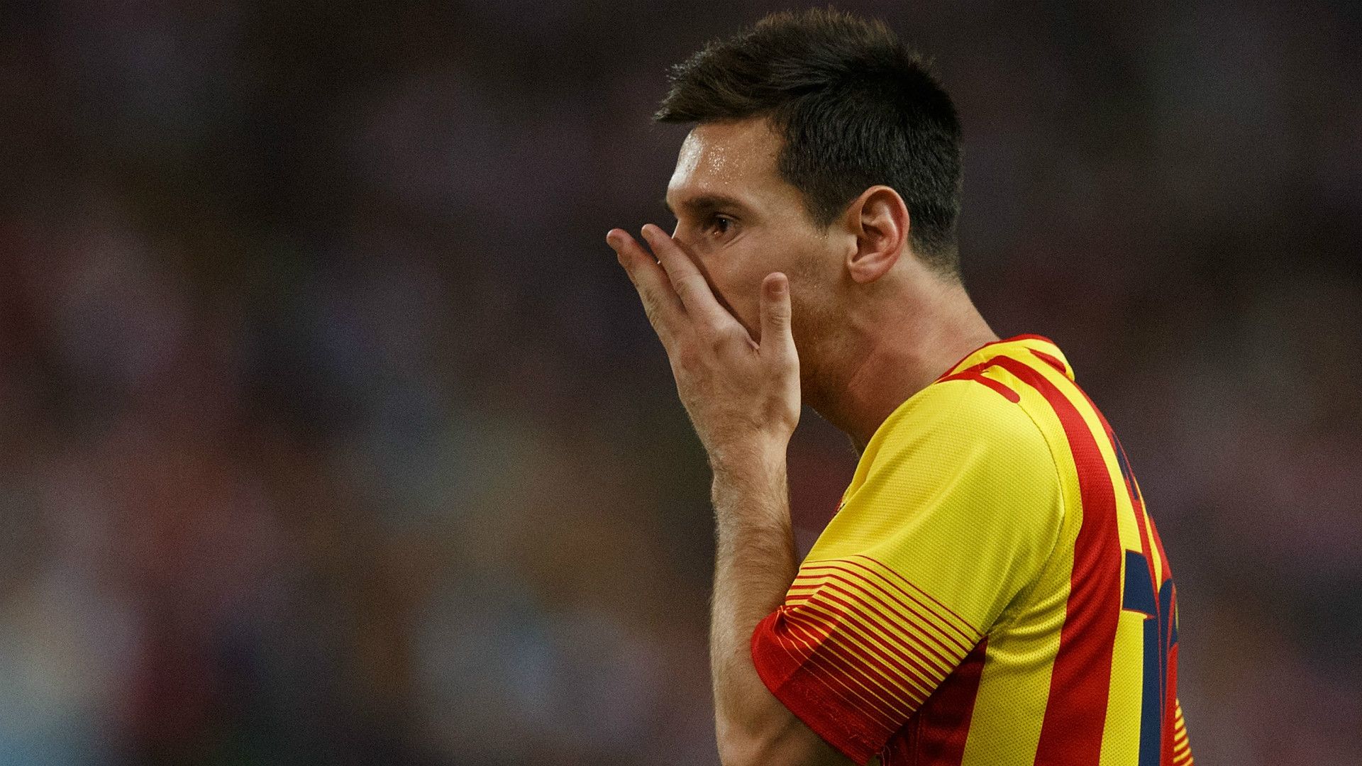 Lionel Messi Atletico Madrid Barcelona 22082013