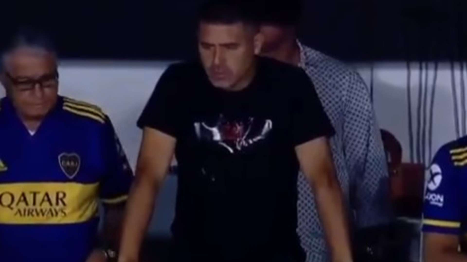 Captura TV Boca Atletico Tucuman Riquelme Superliga 080220