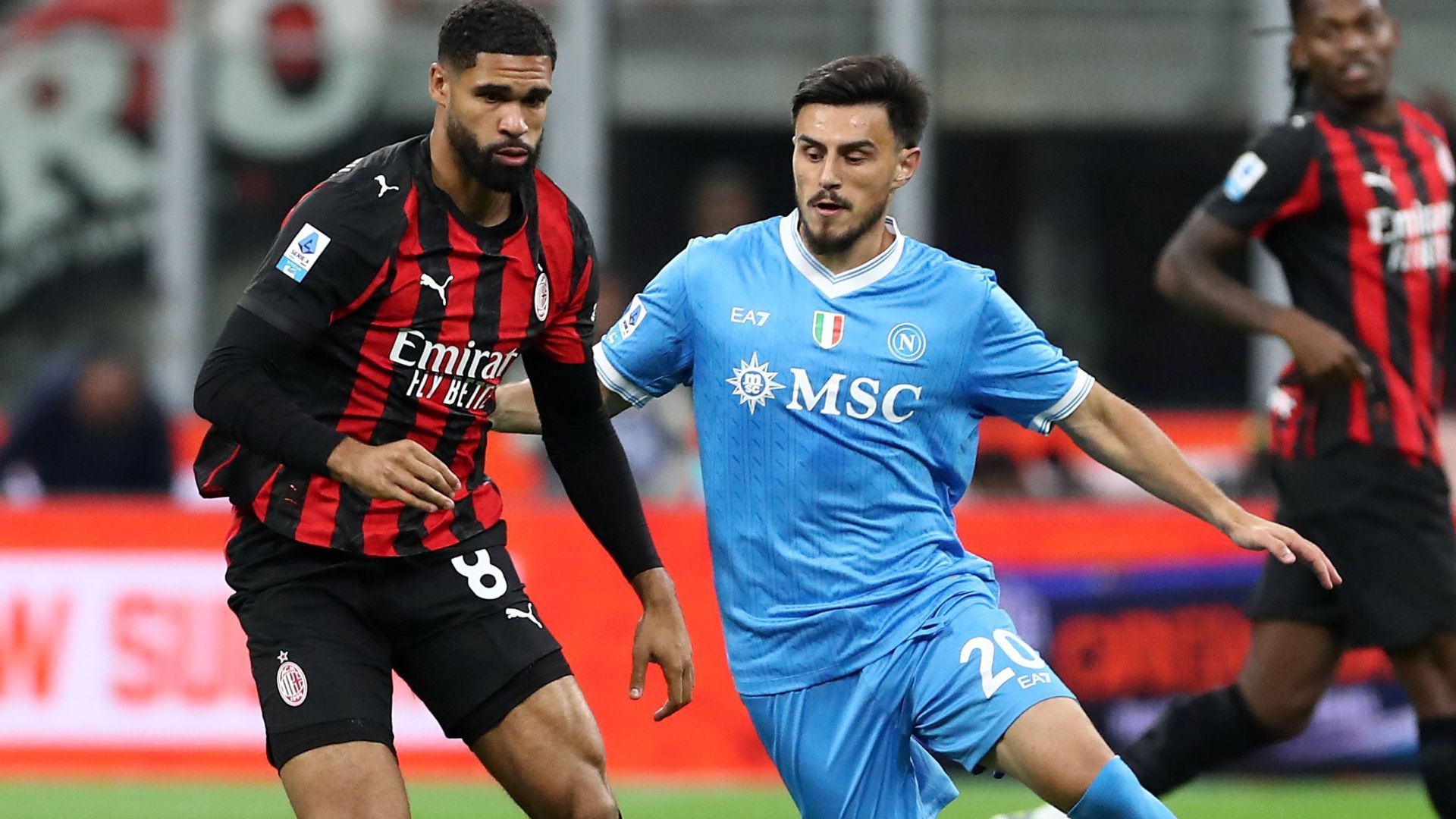 Loftus Cheek Milan Napoli Serie A