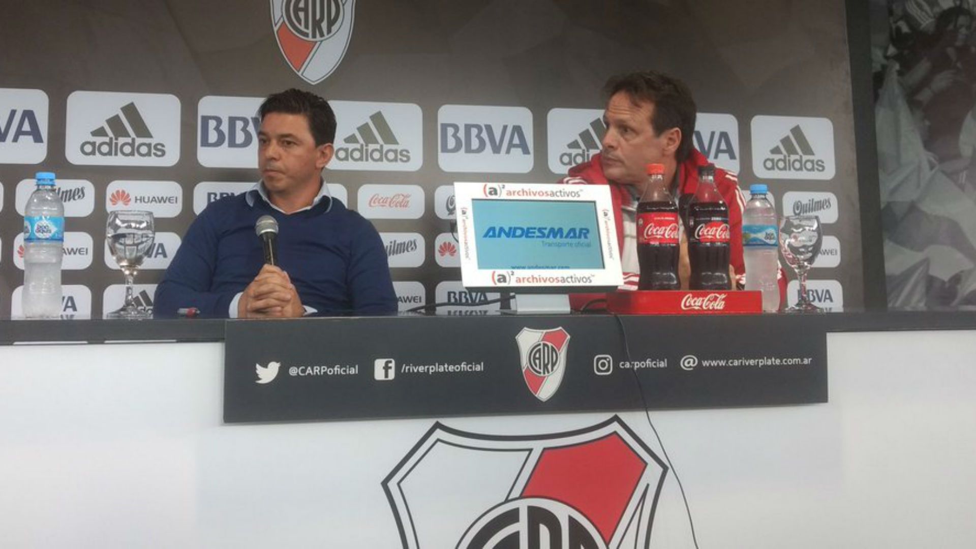 Marcelo Gallardo Pedro Hansing River Plate