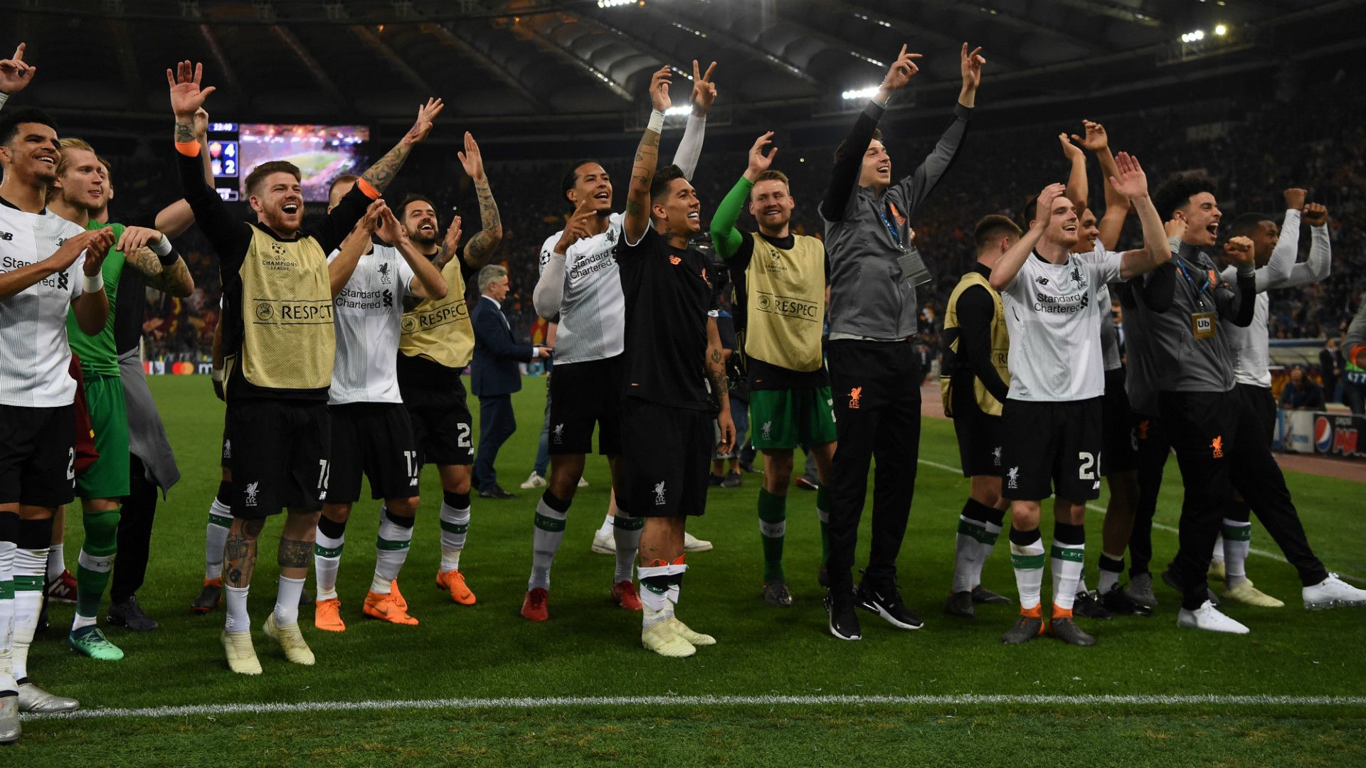 Liverpool vs Roma Champions League