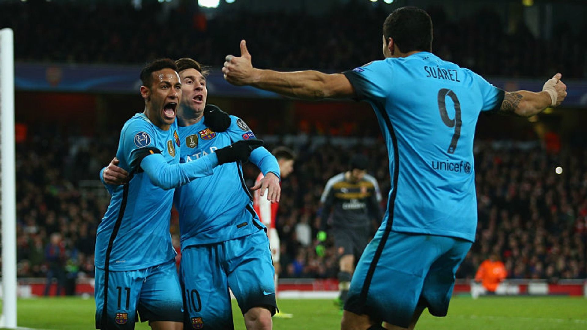 msn neymar messi suarez