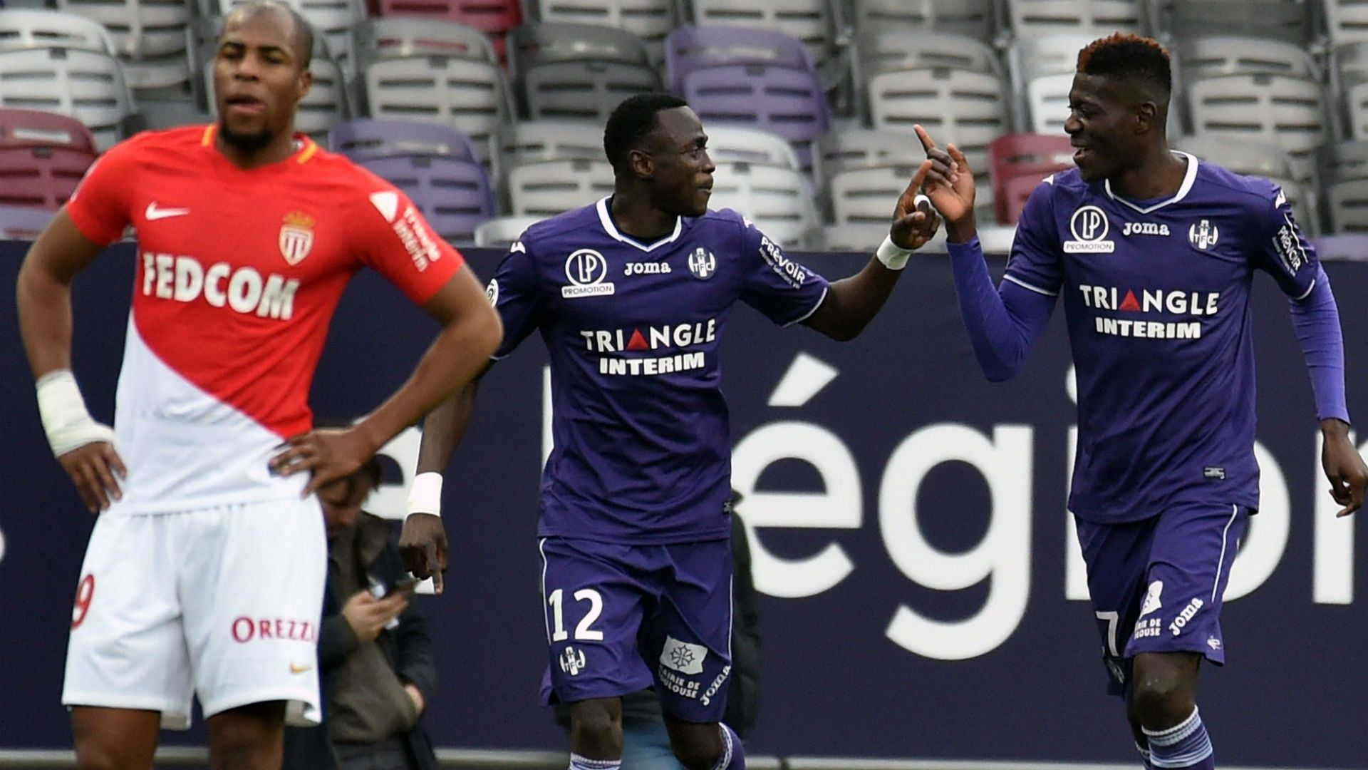 Ibrahim Sangare Toulouse Monaco Ligue 1 24022018