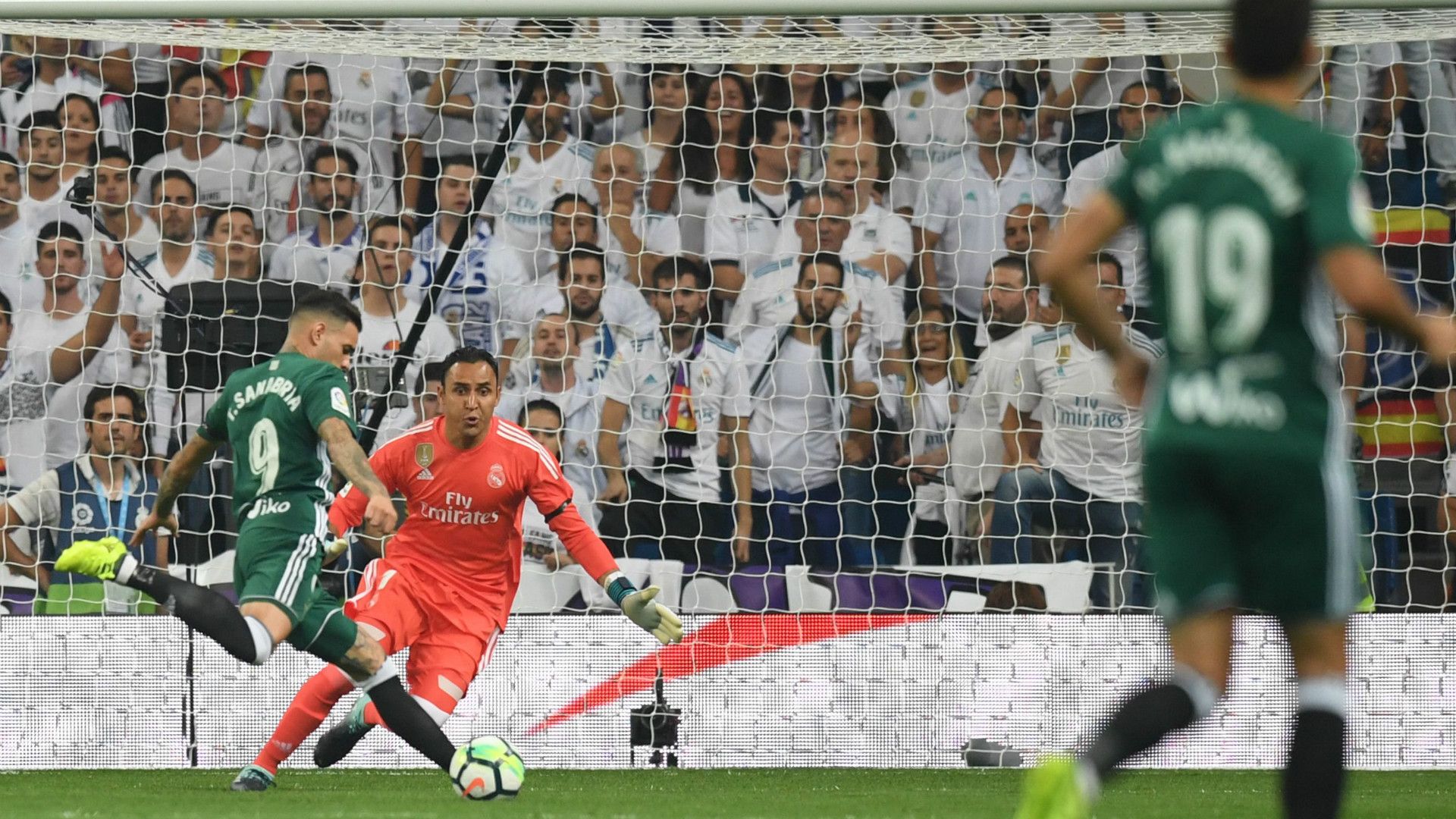 Sanabria Keylor Navas Real Madrid Betis