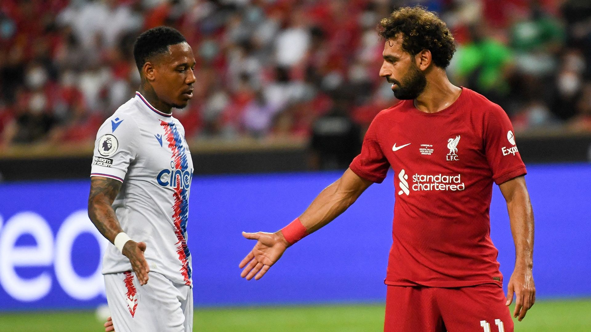 Mohamed Salah Liverpool Crystal Palace friendly 2022-23