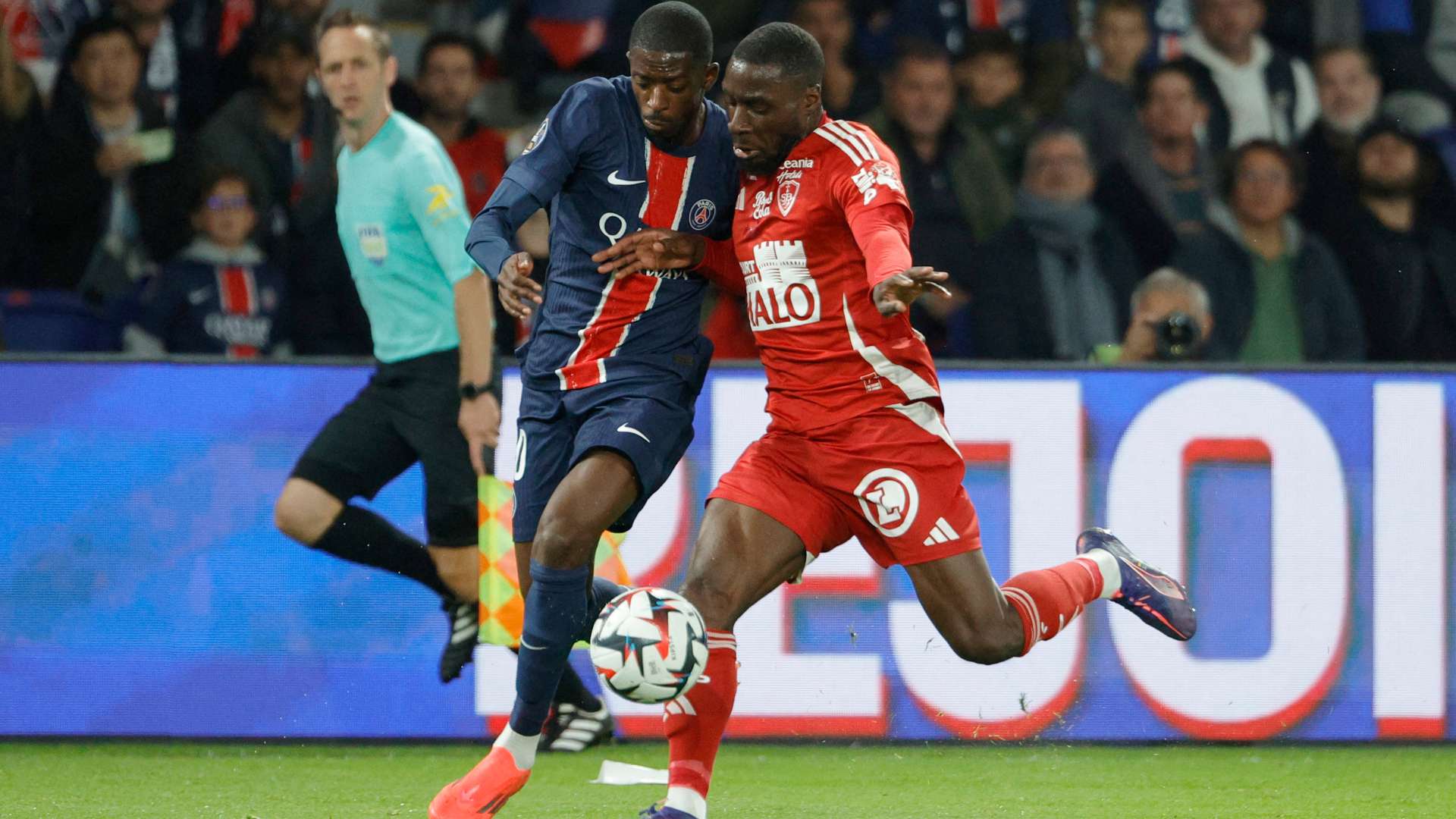 Ousmane Dembele PSG Brest Ligue 1 14092024