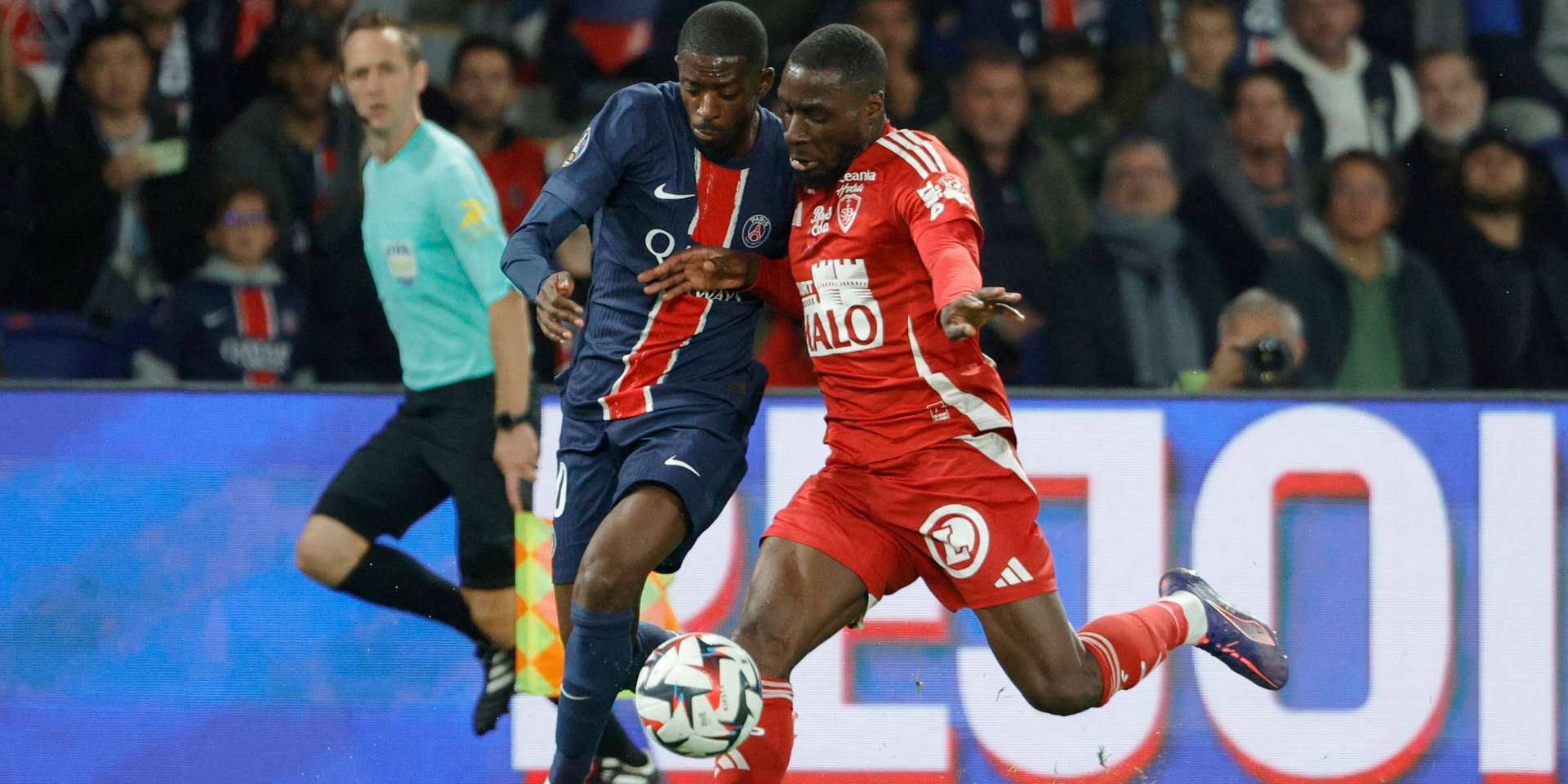 Ousmane Dembele PSG Brest Ligue 1 14092024