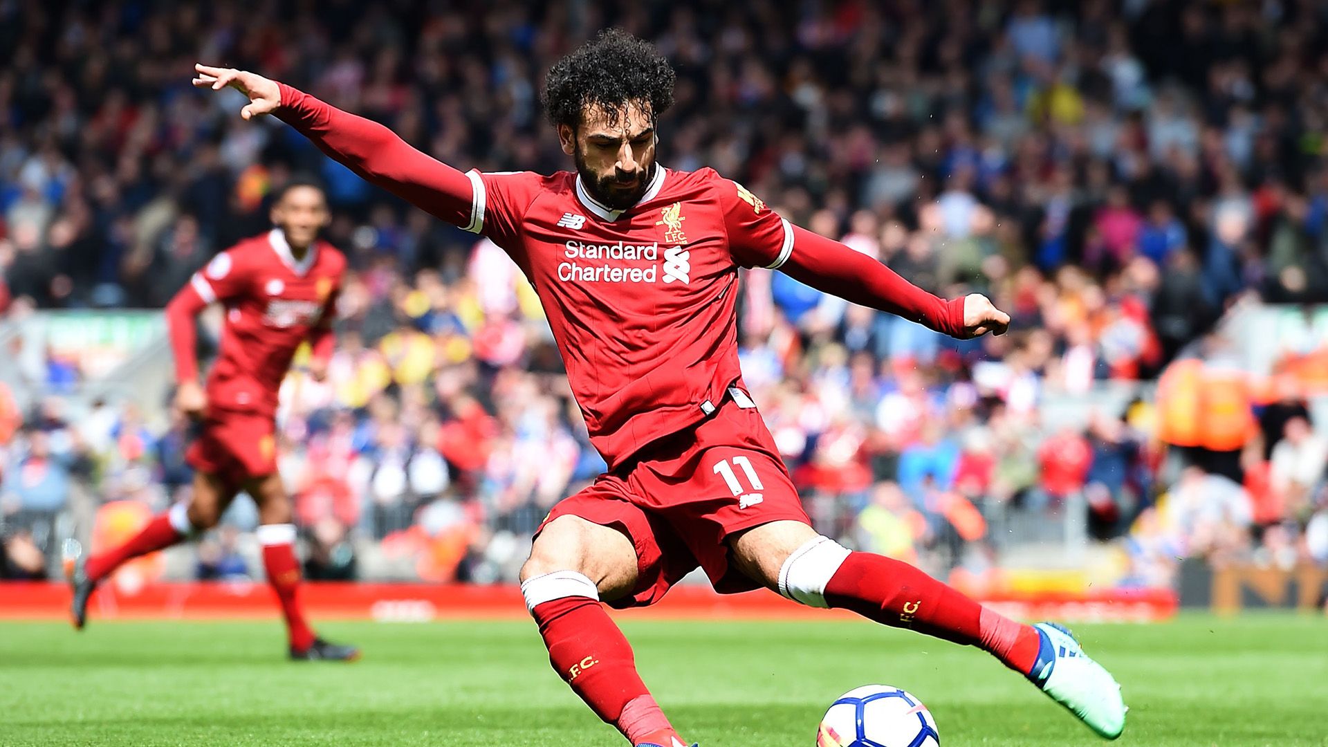 Mohamed Salah Liverpool Stoke City Premier League