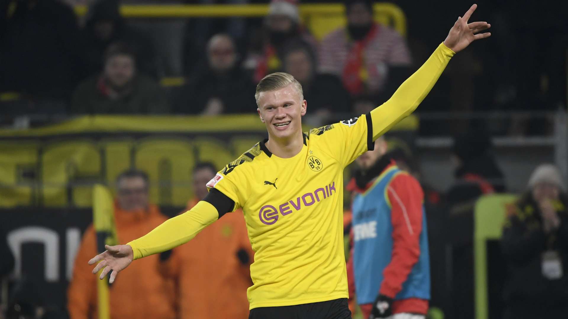 ERLING HAALAND BORUSSIA DORTMUND BUNDESLIGA 24012020