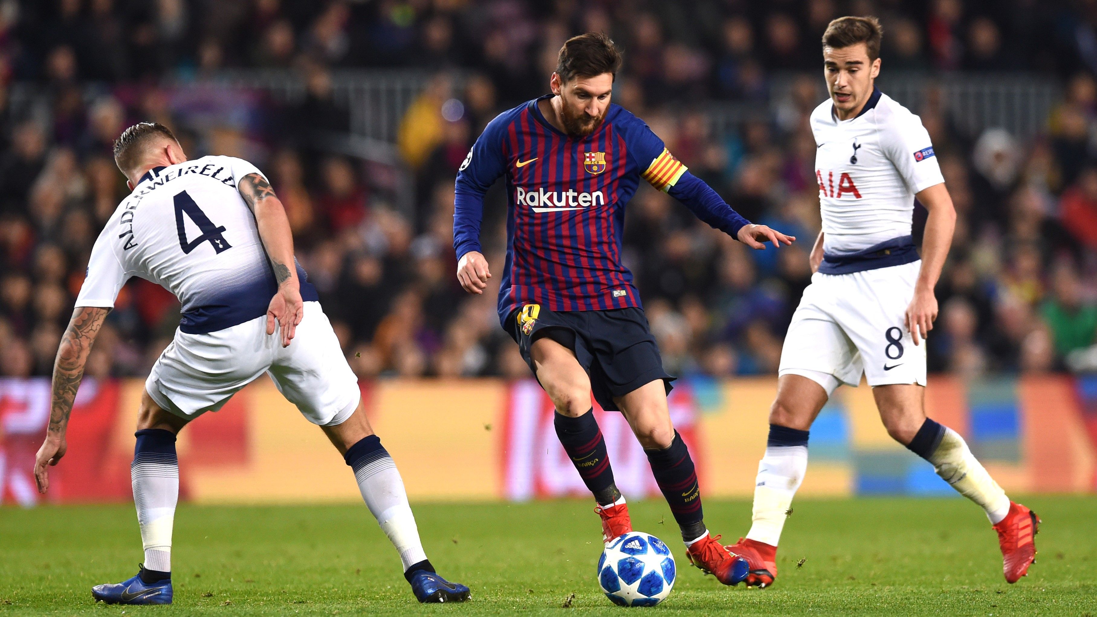 Lionel Messi Barcelona Tottenham UCL 11122018