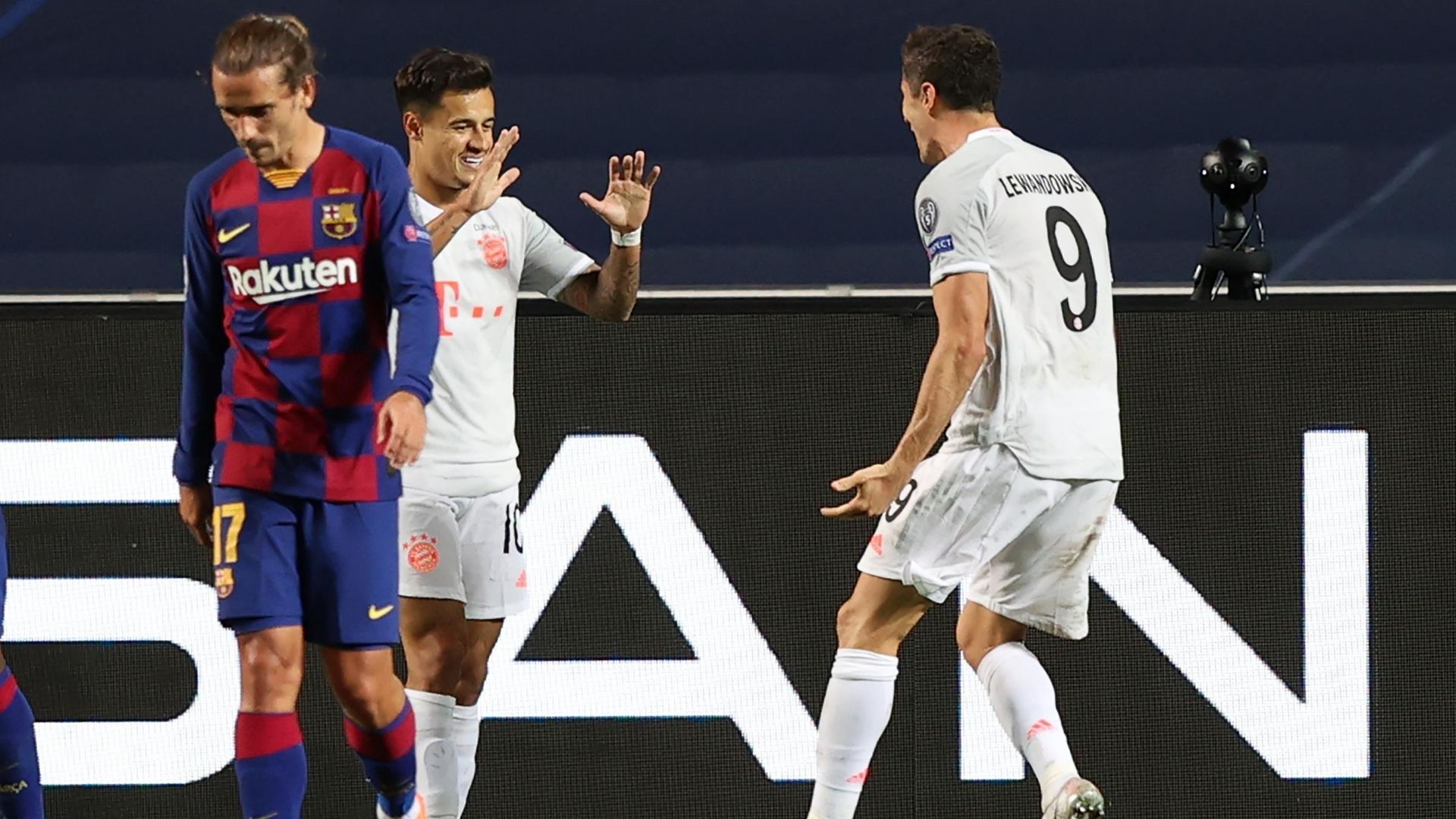 Barcelona Bayern UCL Coutinho Lewandowski