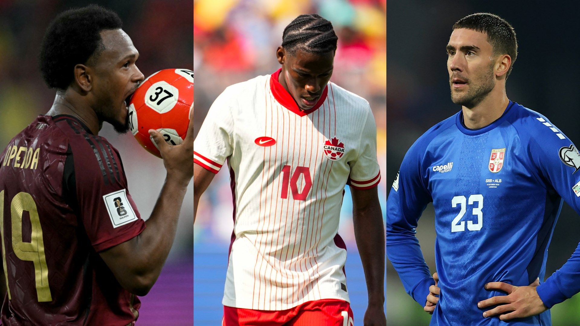 Openda David Vlahovic Belgio Canada Serbia