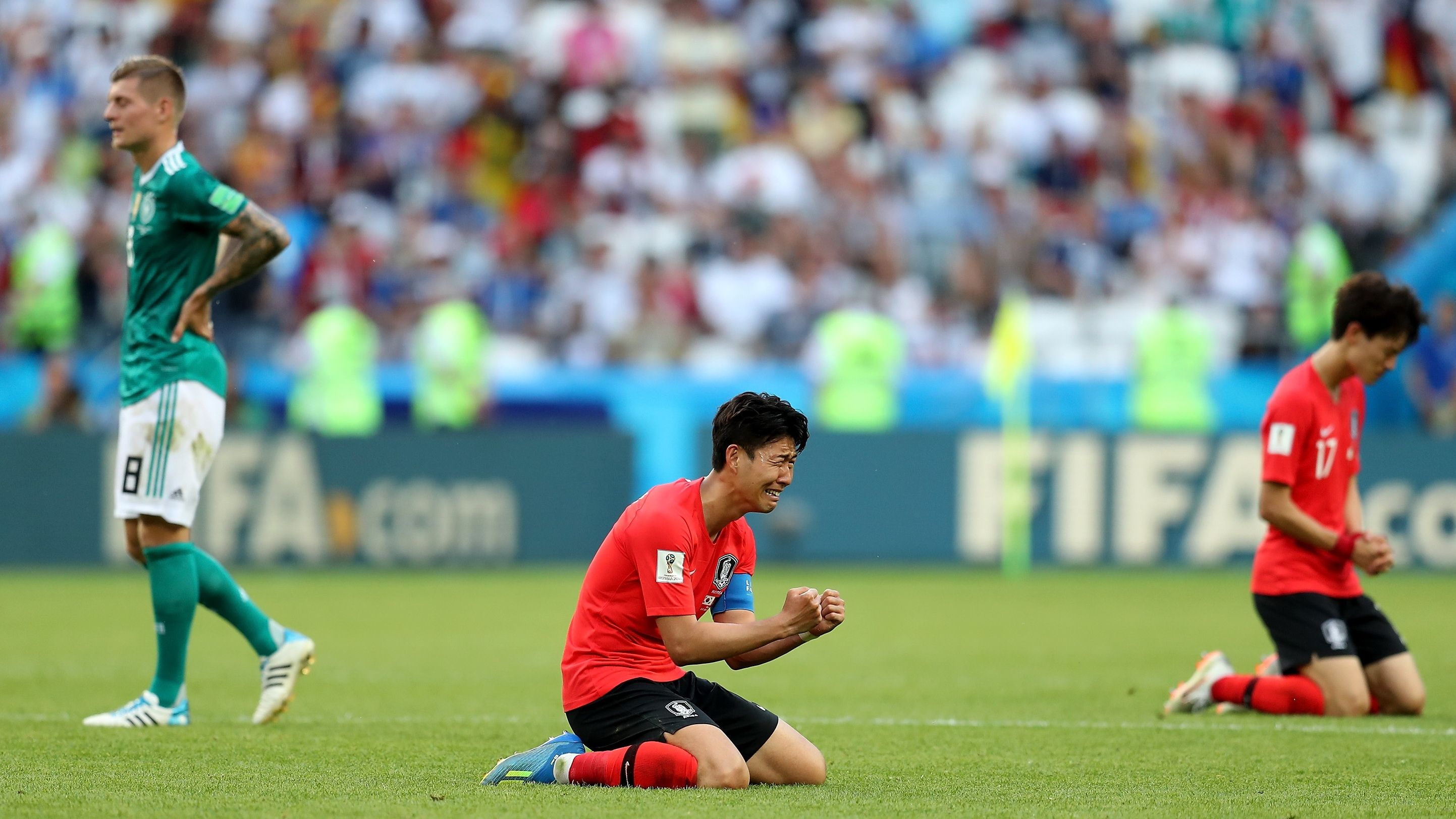 Toni Kroos Germany Son Heung Min Korea World Cup