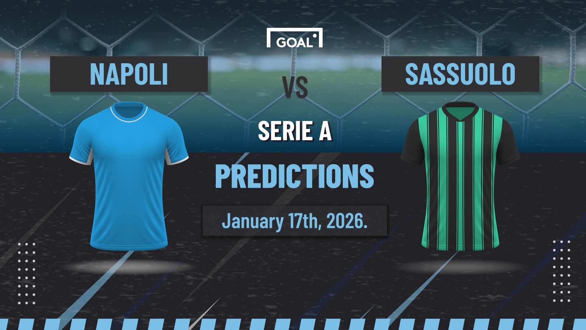 Napoli vs Sassuolo Predictions