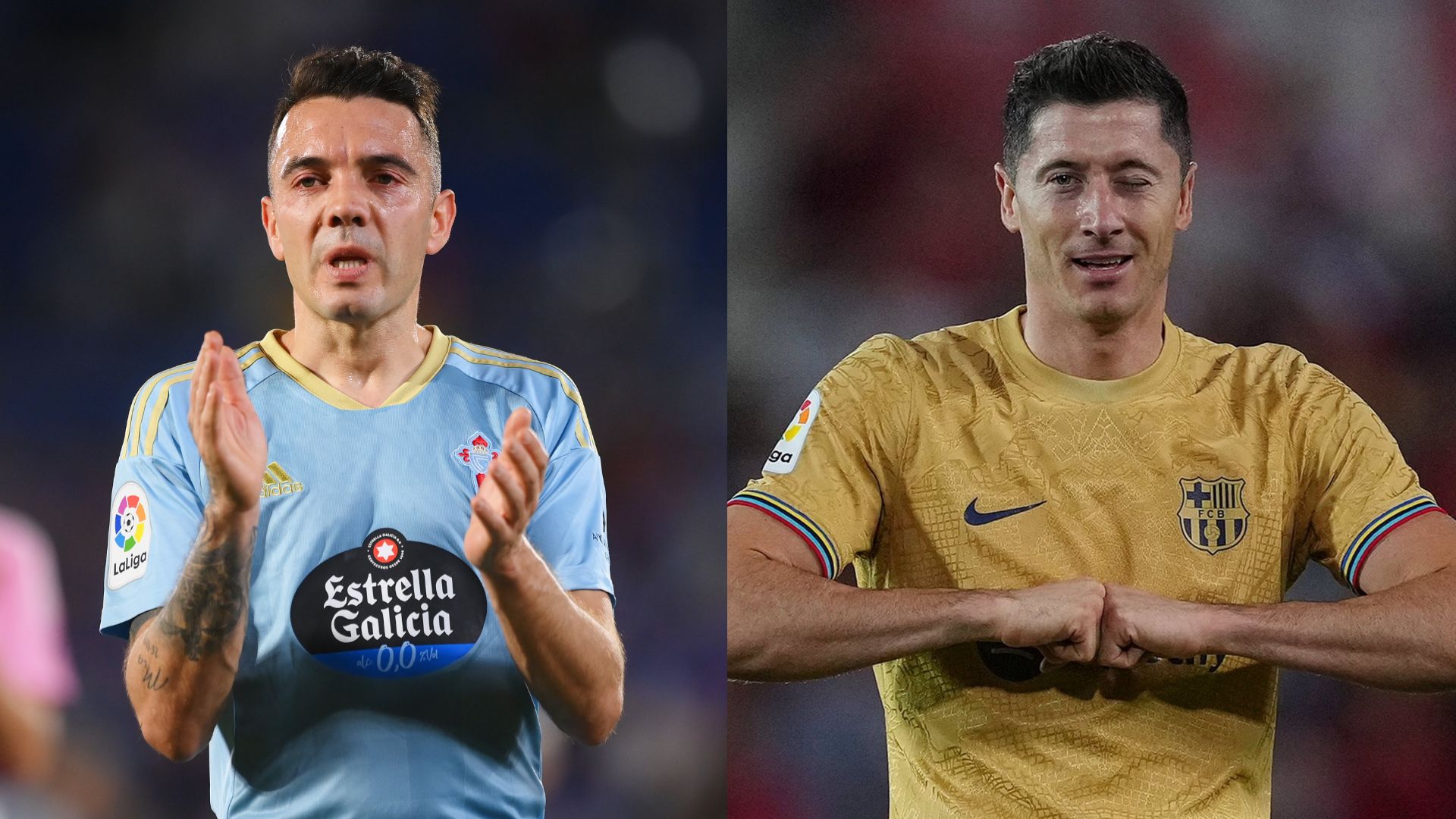 Celta Vigo FC Barcelone Aspas Lewandowski