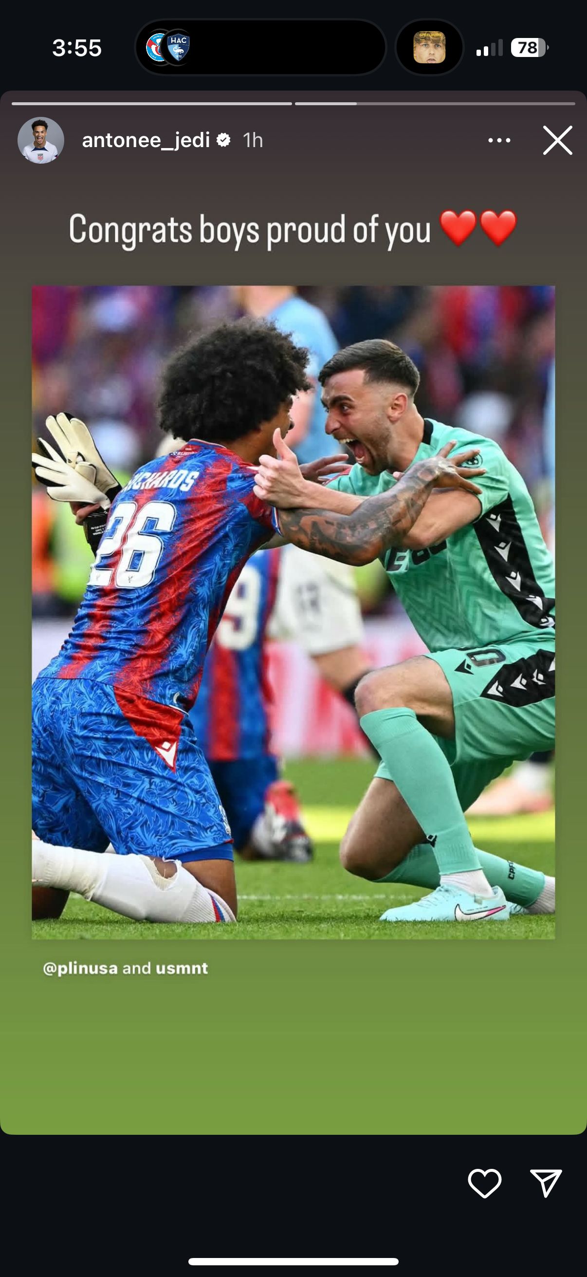 Matt Turner and Chris Richards