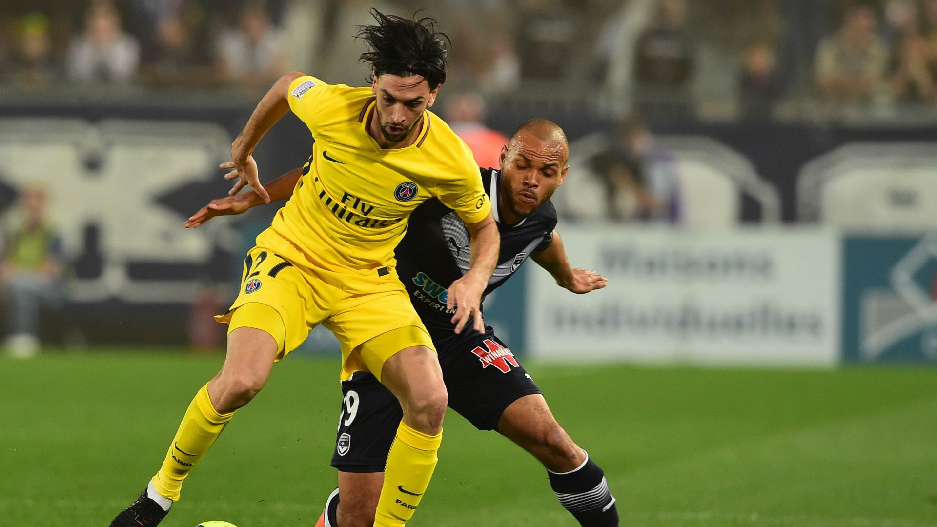 Javier Pastore Martin Braithwaite Bordeaux PSG Ligue 1 22042018