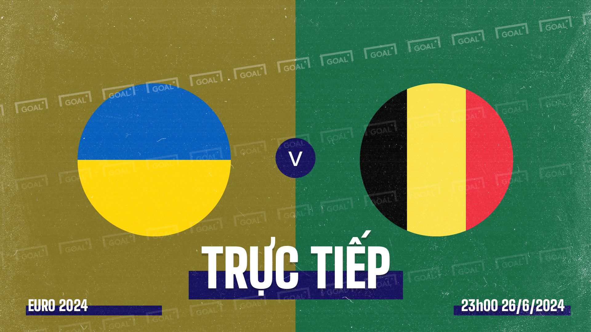 Ukraine vs Belgium EURO 2024 GFX