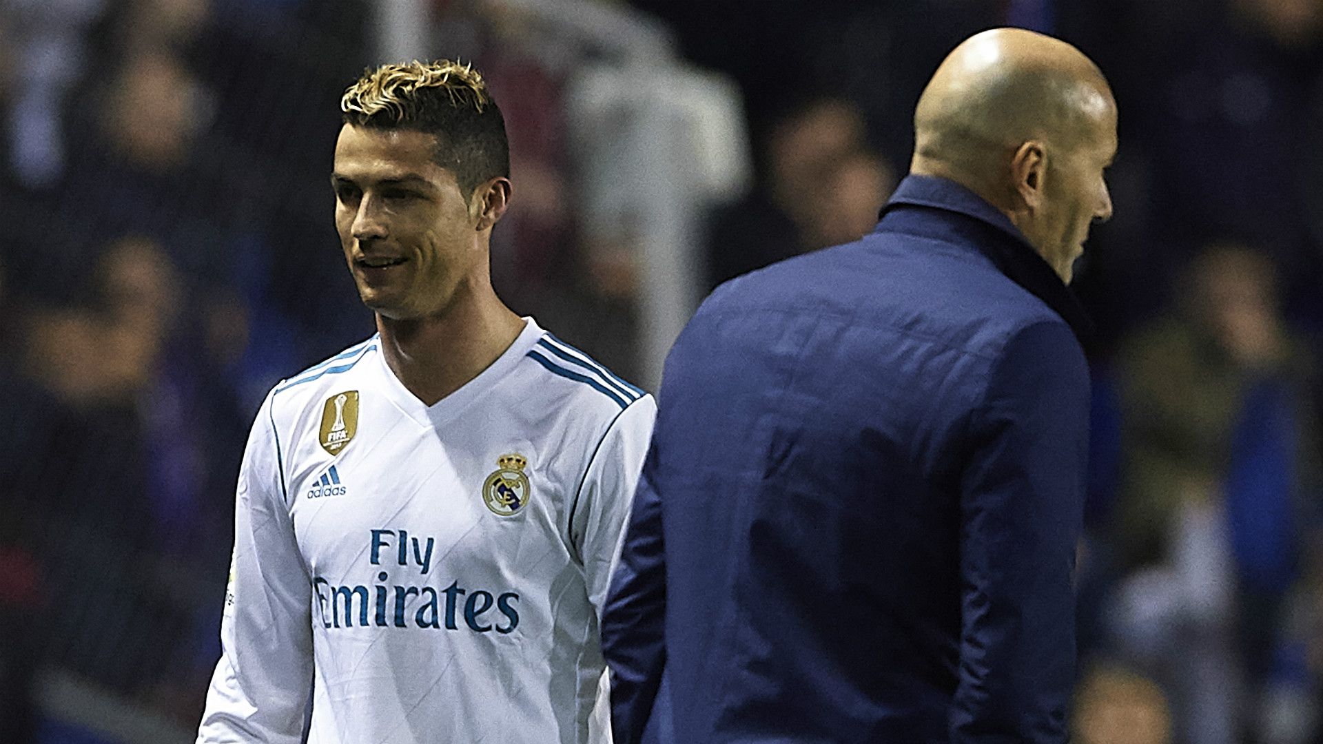 Cristiano Ronaldo Zinedine Zidane Real Madrid