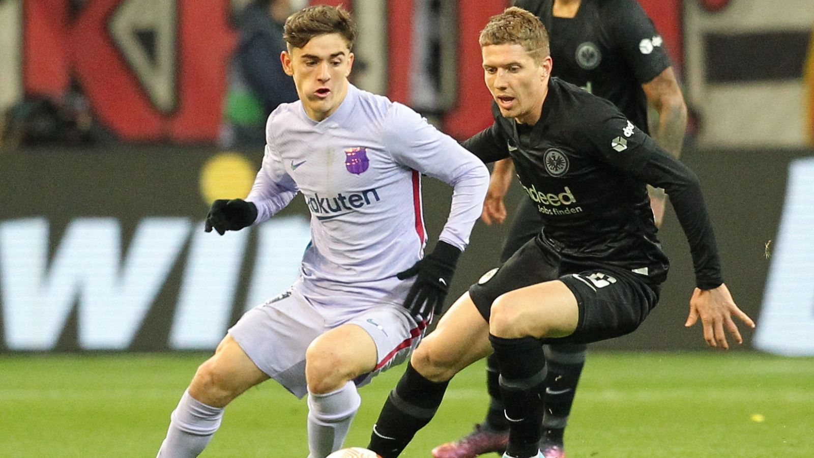 Gavi Eintracht Barcelona Europa League 07042022