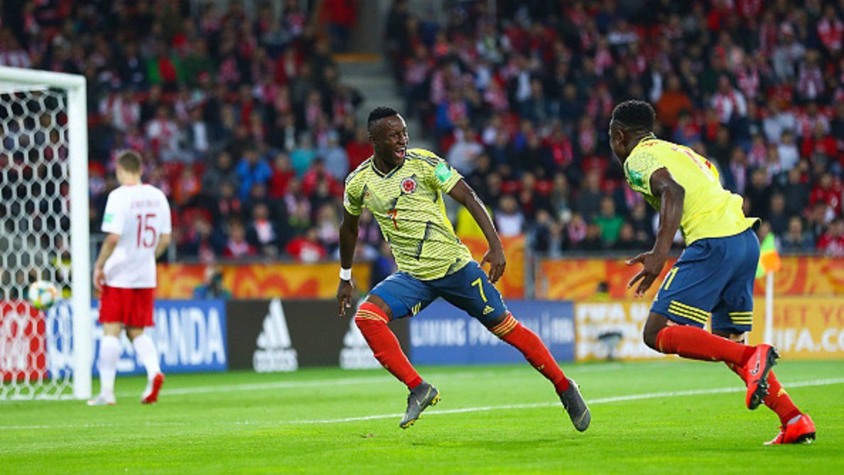 Iván Angulo gol Colombia vs. Polonia Mundial Sub-20 2019