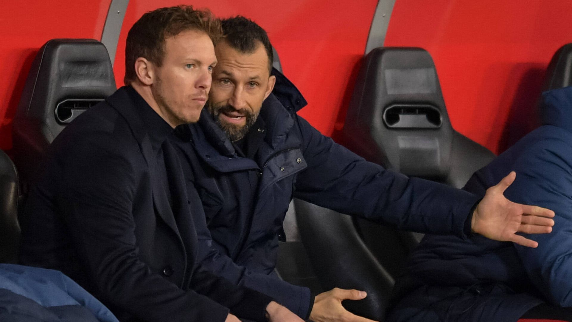 GERMANY ONLY: JULIAN NAGELSMANN HASAN SALIHAMIDZIC BAYERN MÜNCHEN 