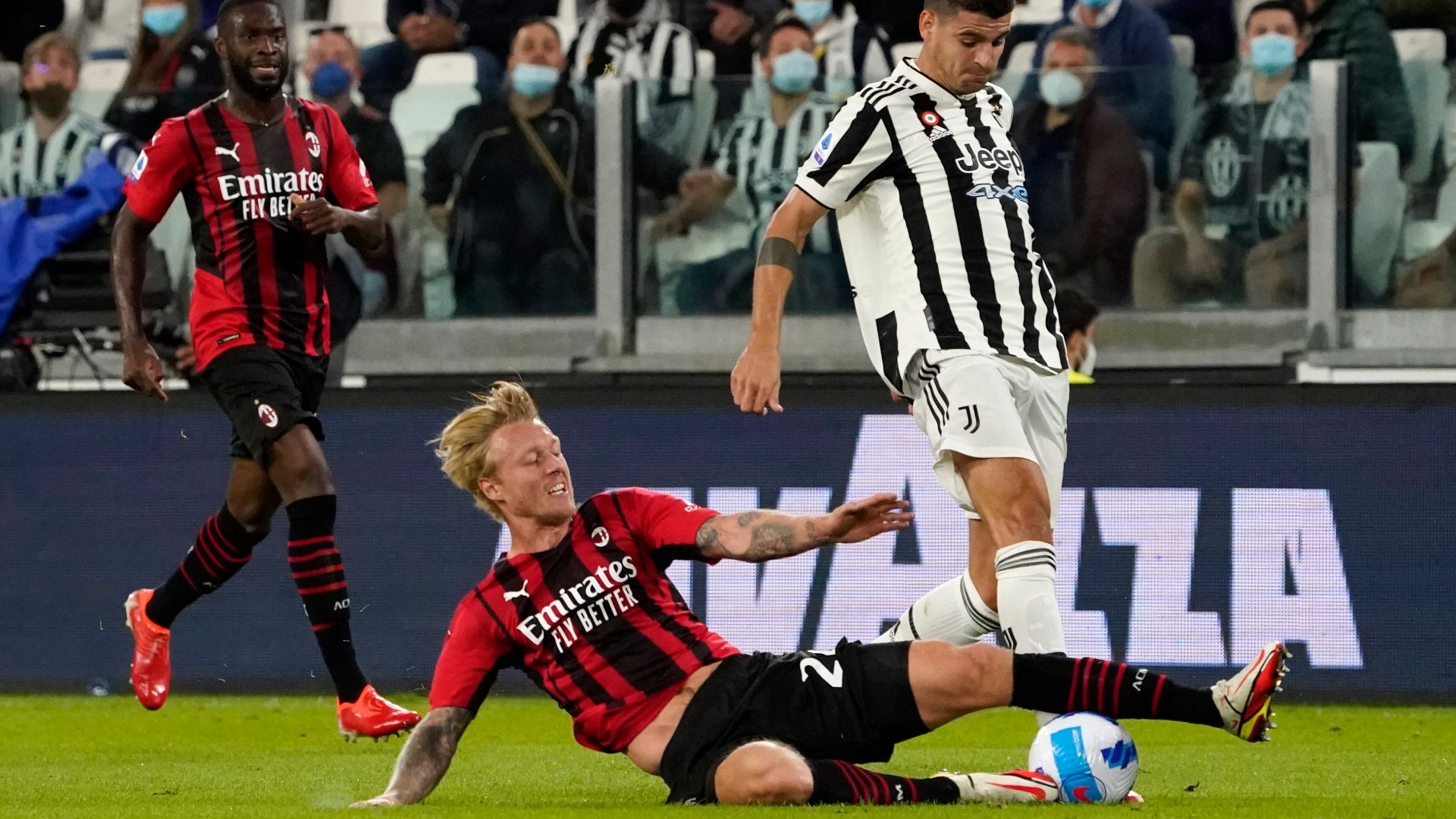 Kjaer Juventus Milan Serie A