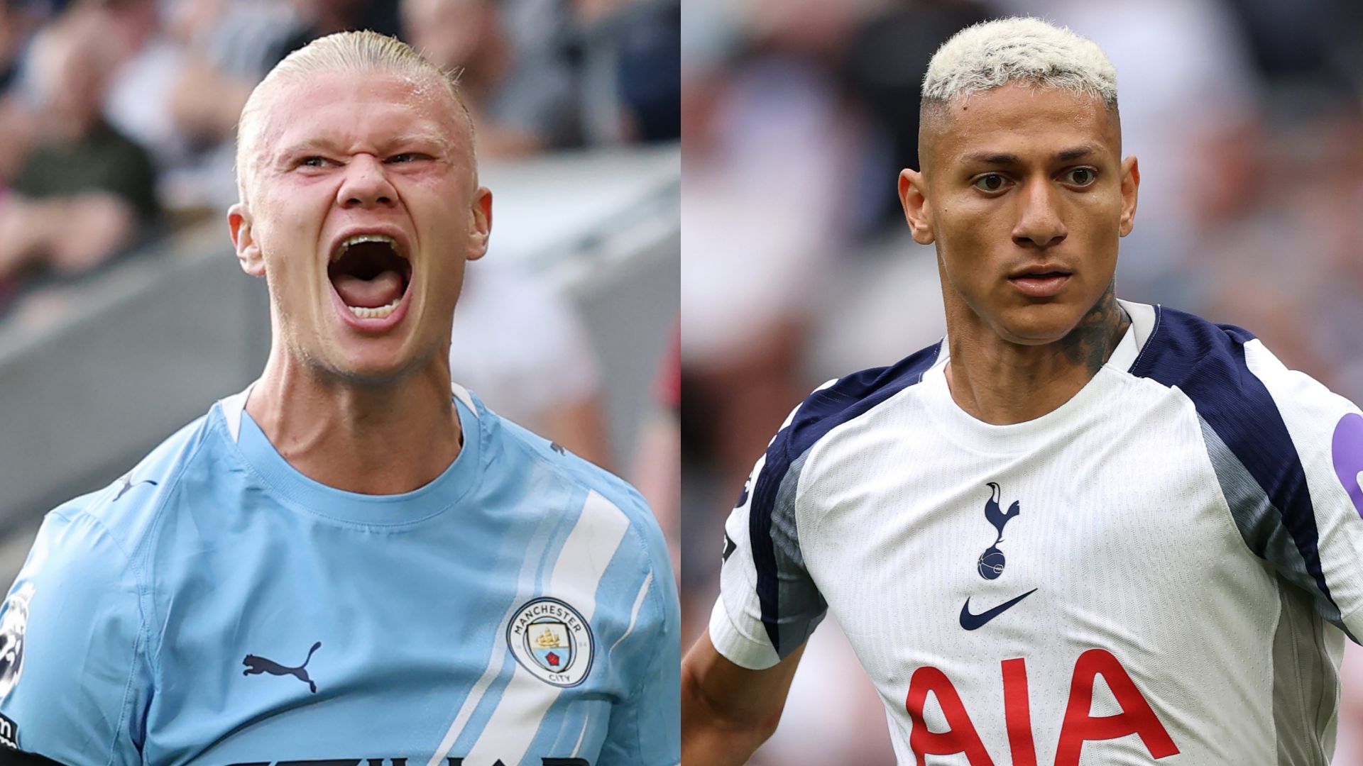 Haaland v Richarlison - Premier League 2025