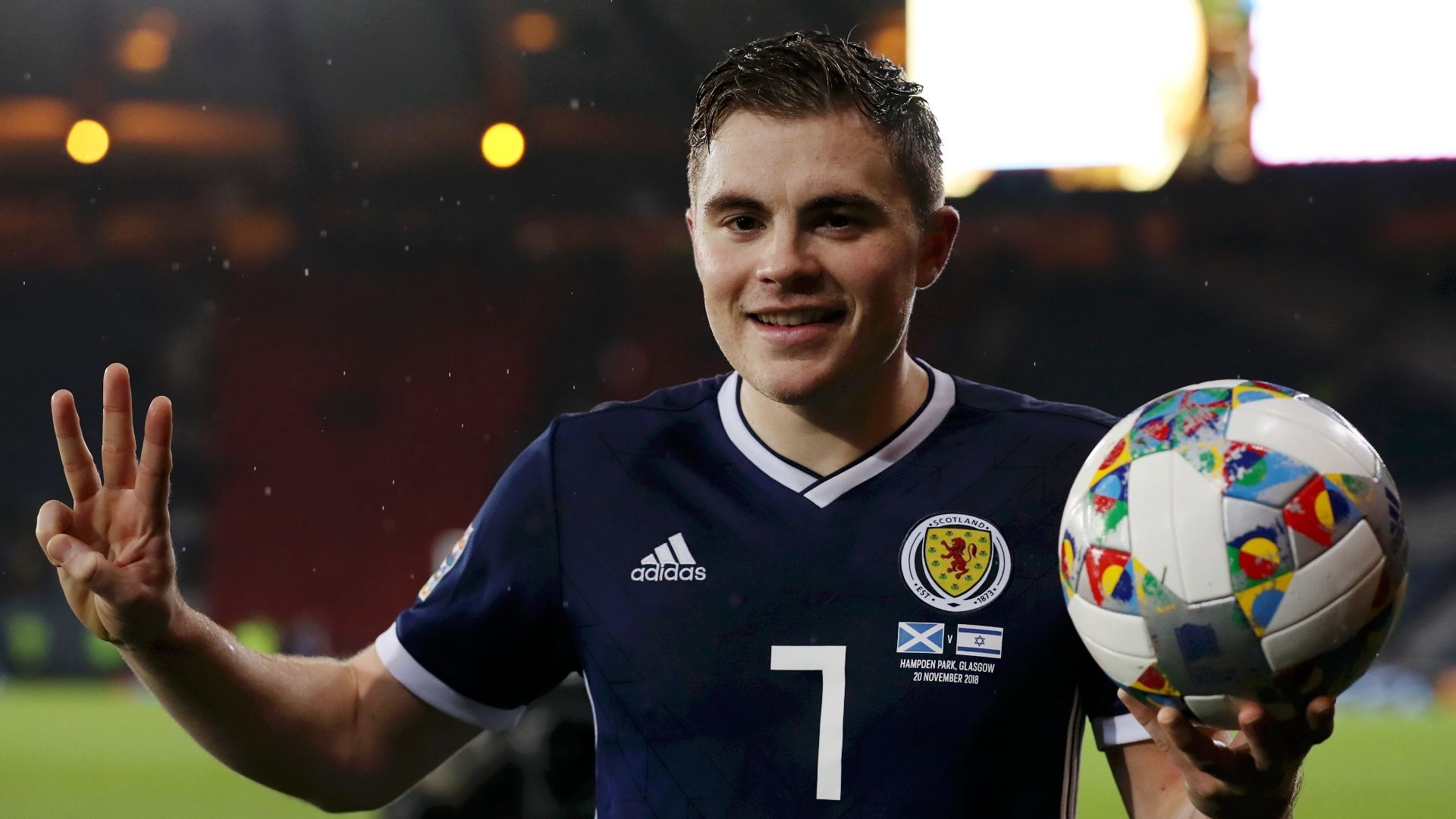 James Forrest, Scotland