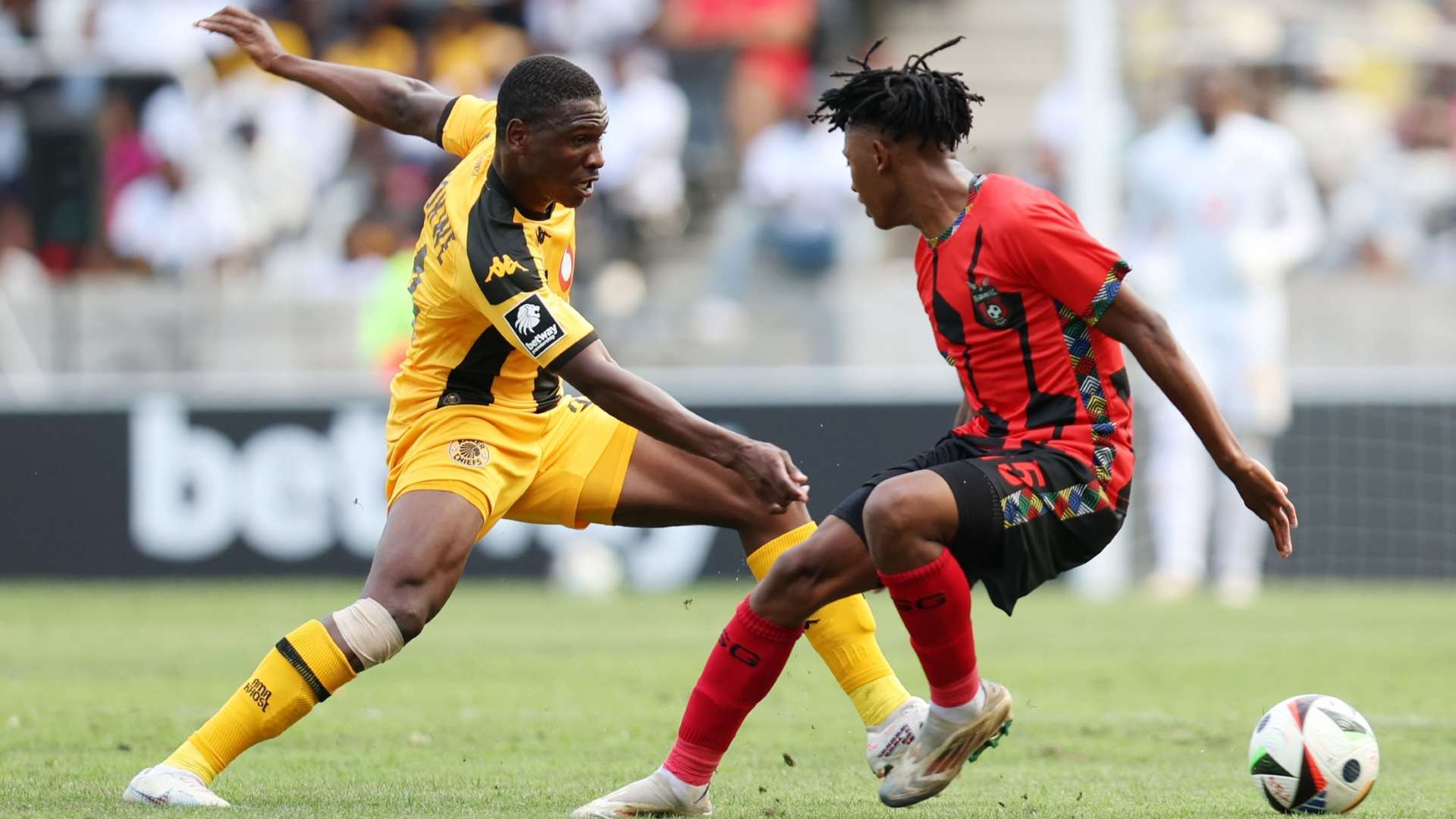 Thatayaone Ditlhokwe and Puso Dithejane, Kaizer Chiefs vs TS Galaxy