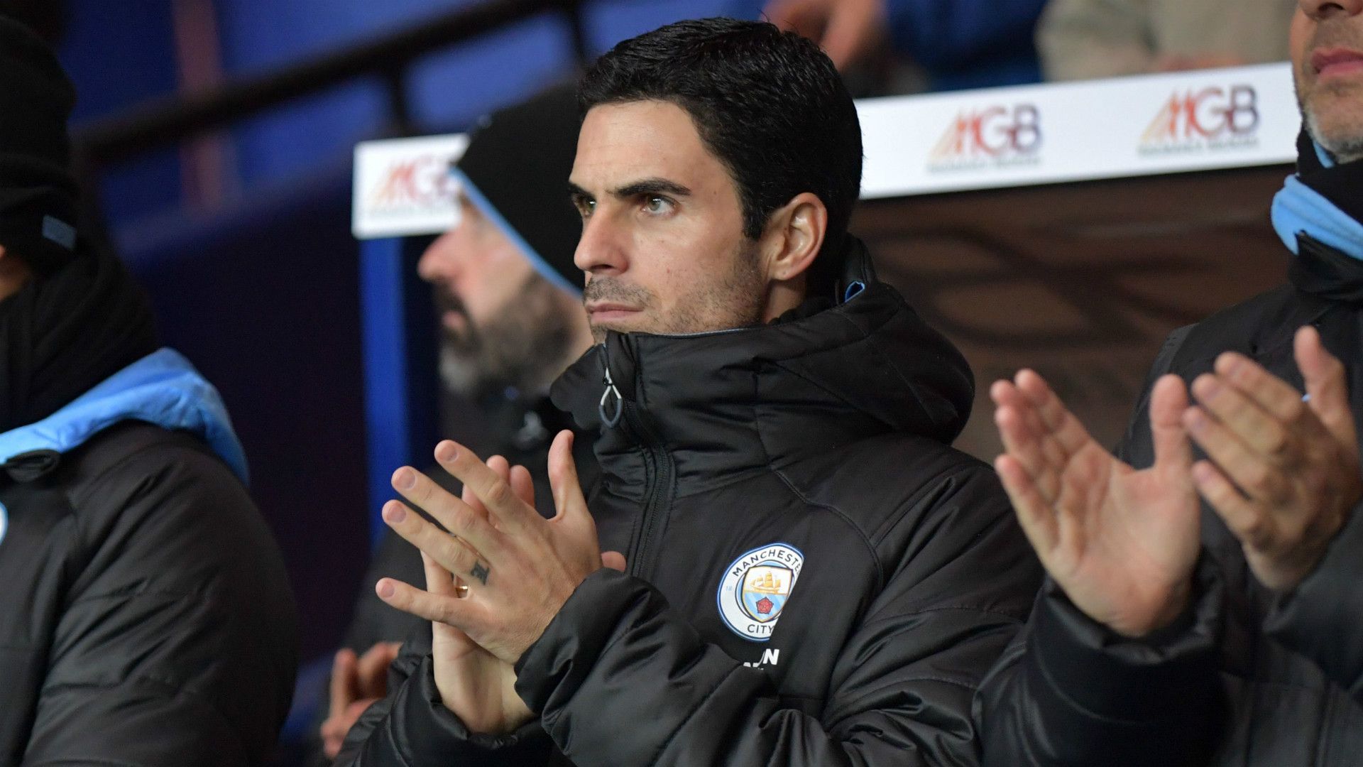 Mikel Arteta Manchester City 2019-20