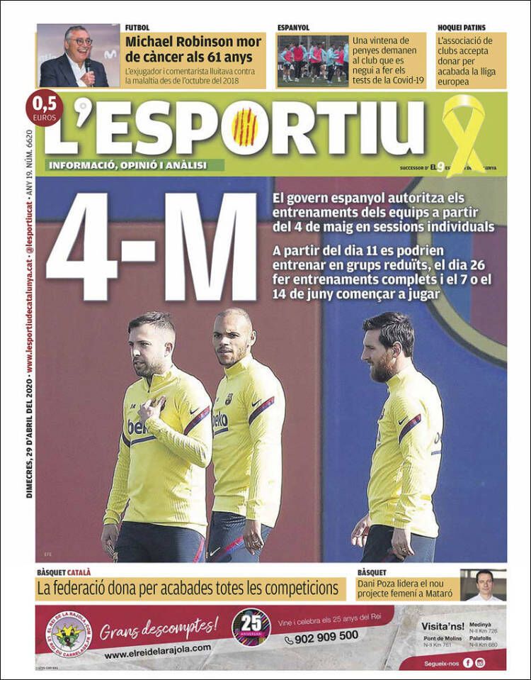 Esportiu April 29