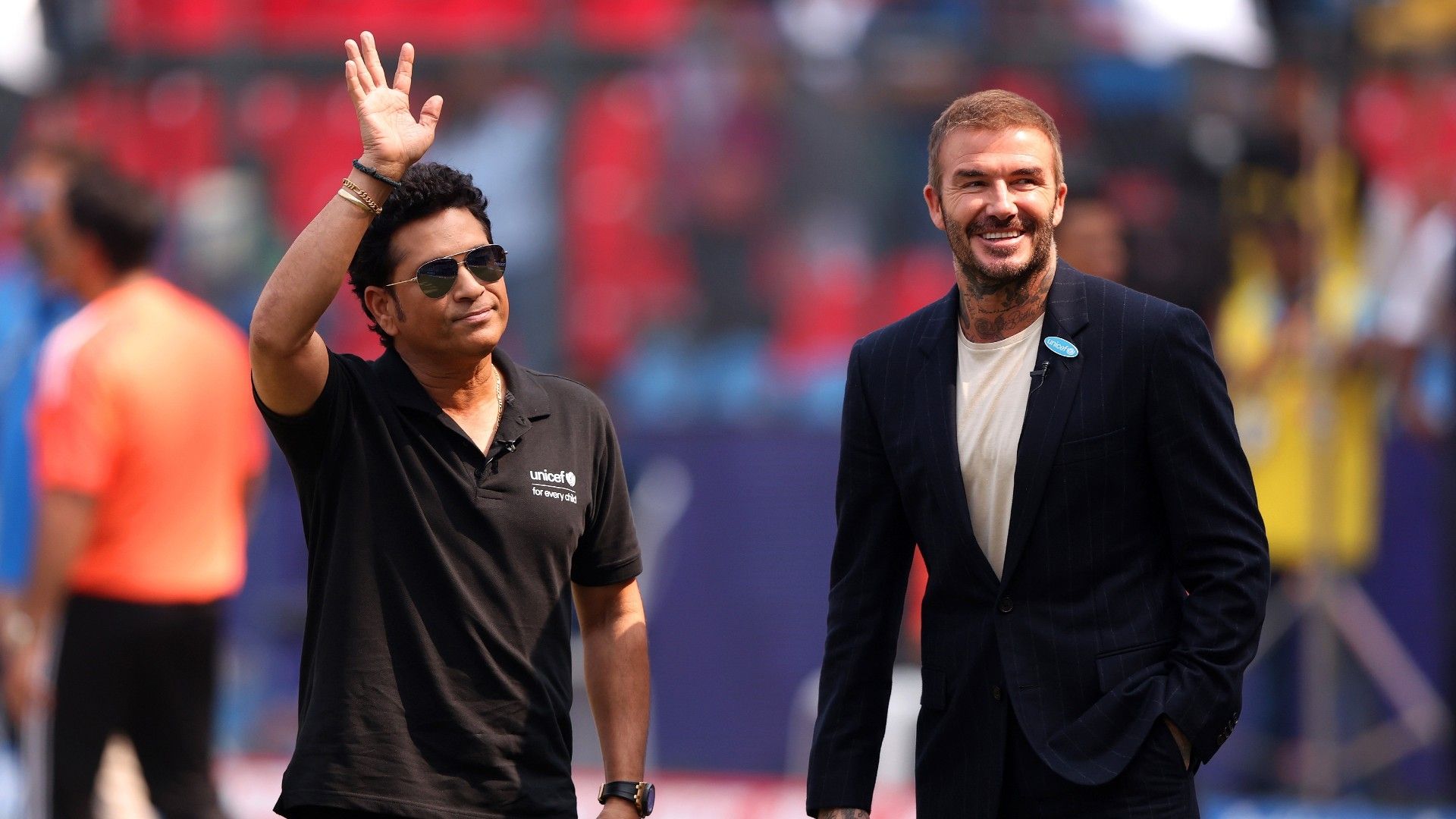 Sachin Tendulkar David Beckham Cricket World Cup