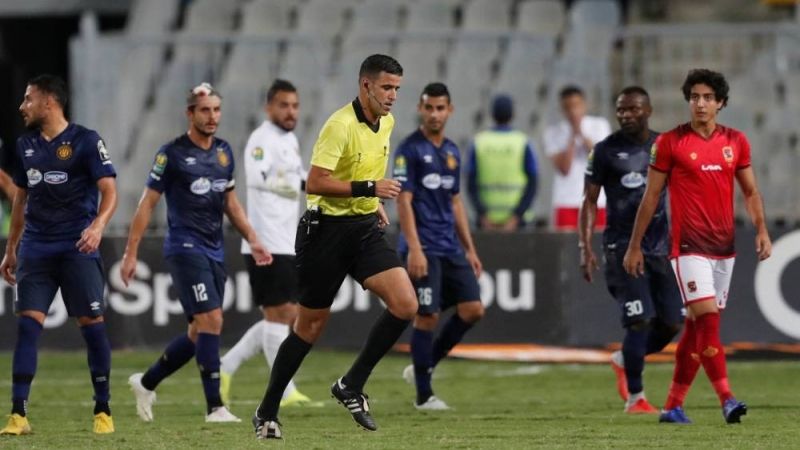 الحكم الجزائري مهدي عبيد - الأهلي - الترجي