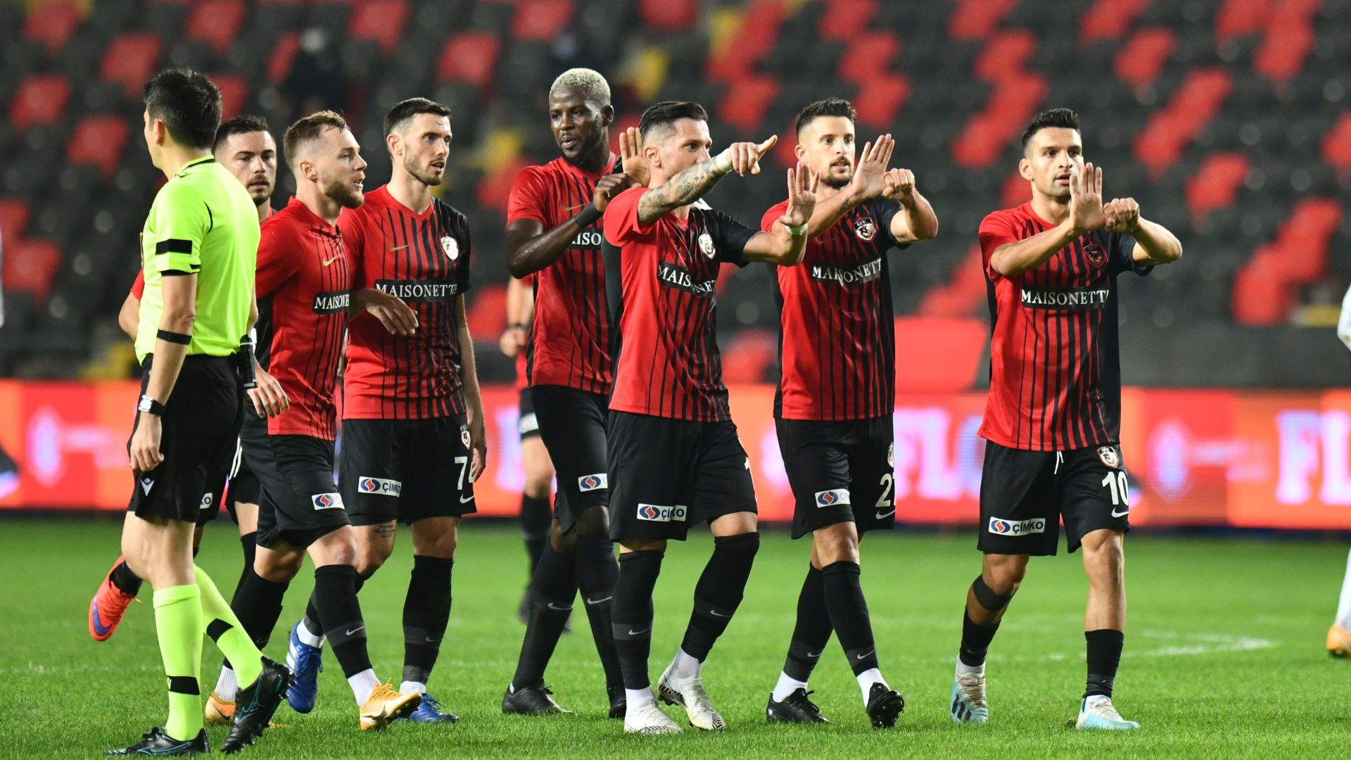 gaziantep gol sevinci 06112020