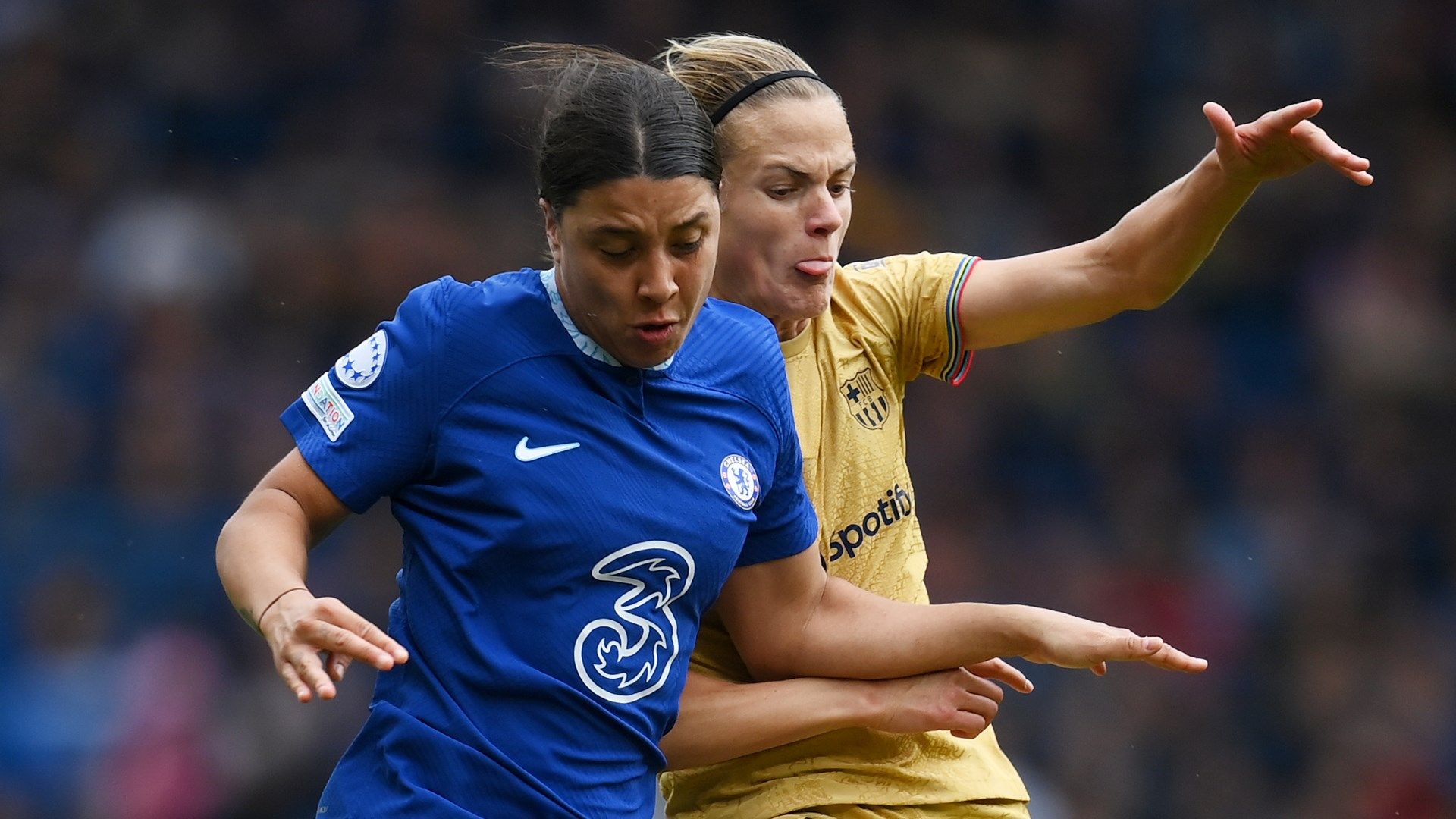 Sam Kerr Irene Paredes Chelsea Barcelona 2022-23