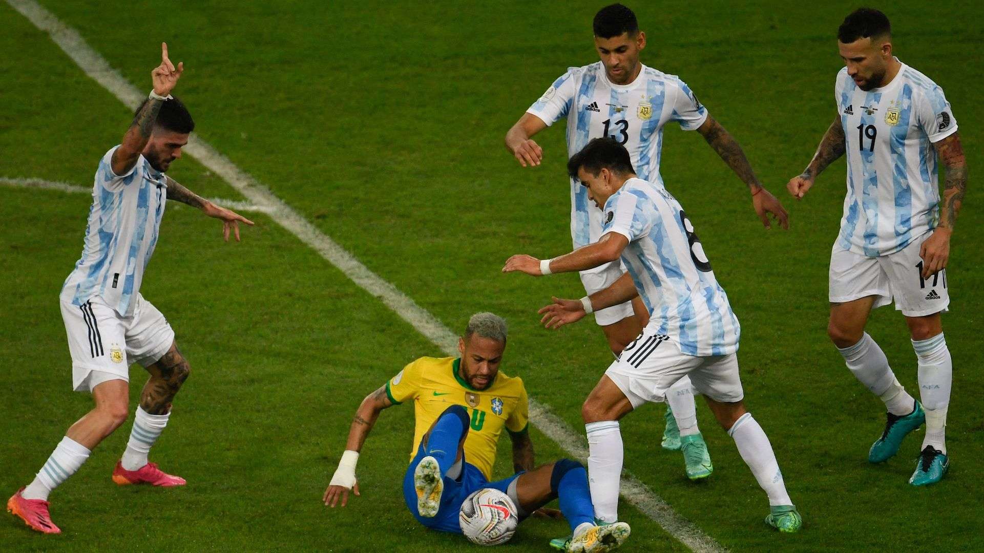 Neymar - Brazil vs Argentina Final Copa America 2021