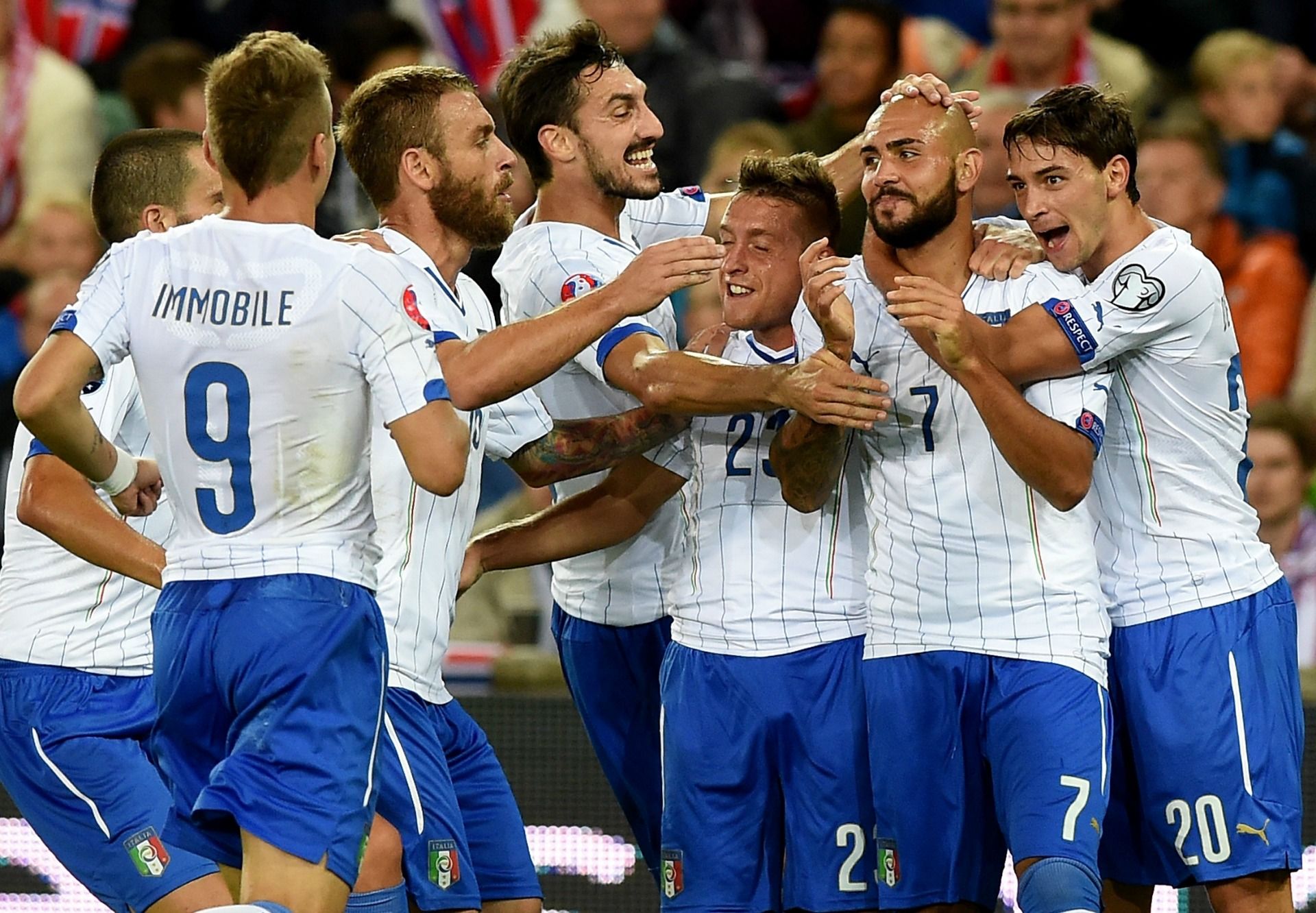 Simone Zaza Norway Italy