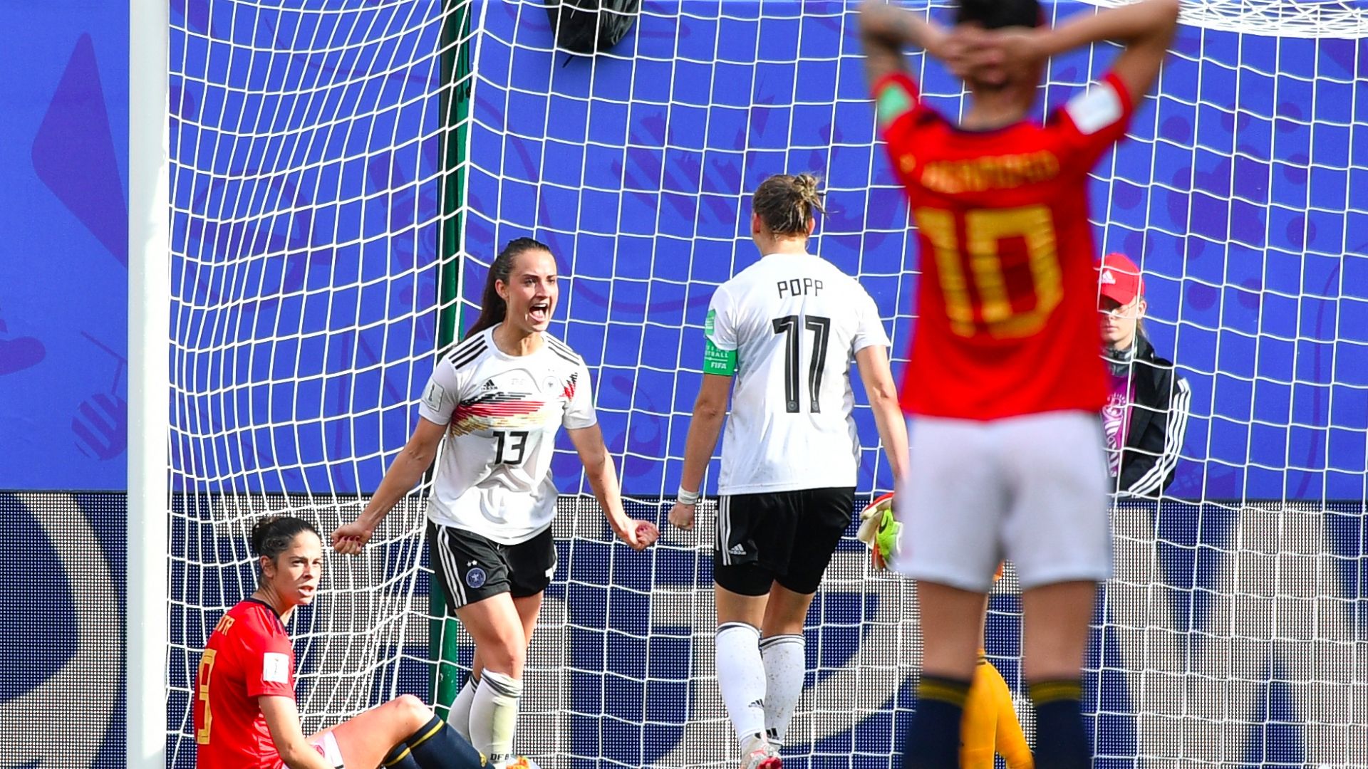 Selección España femenina vs. Alemania